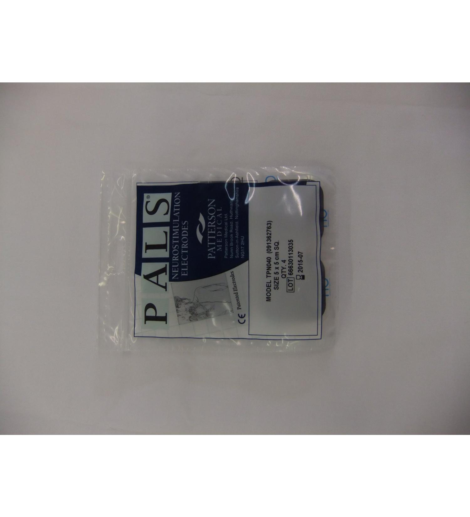 PALS ValuTrode Tan Electrodes 5 x 5 cm - Pack of 4 (Eligible for VAT relief in the UK)