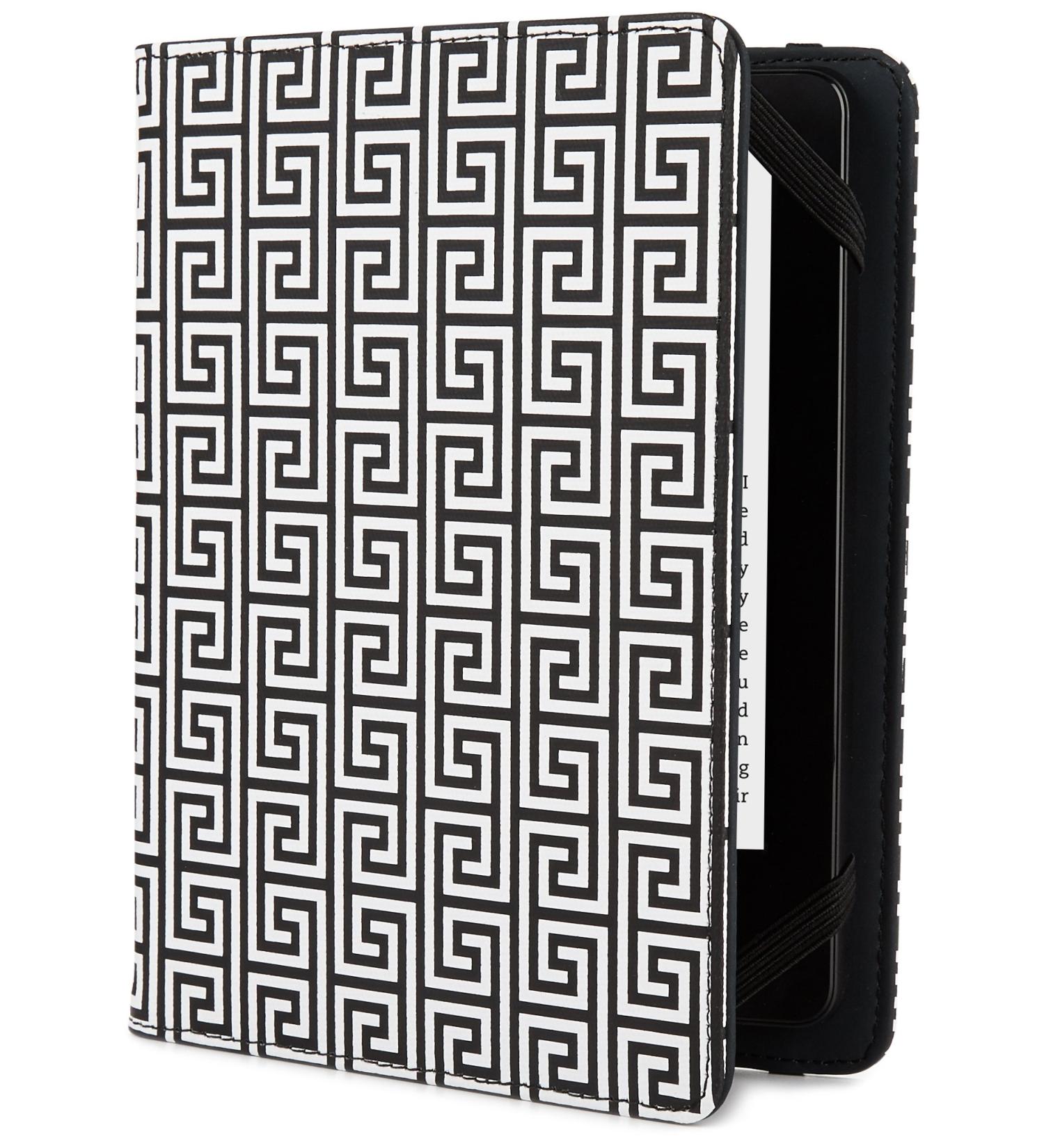 Jonathan Adler Greek Key Cover - Black/White for Kindle Paperwhite, Kindle & Kindle Touch - Buy Online on GoSupps.com