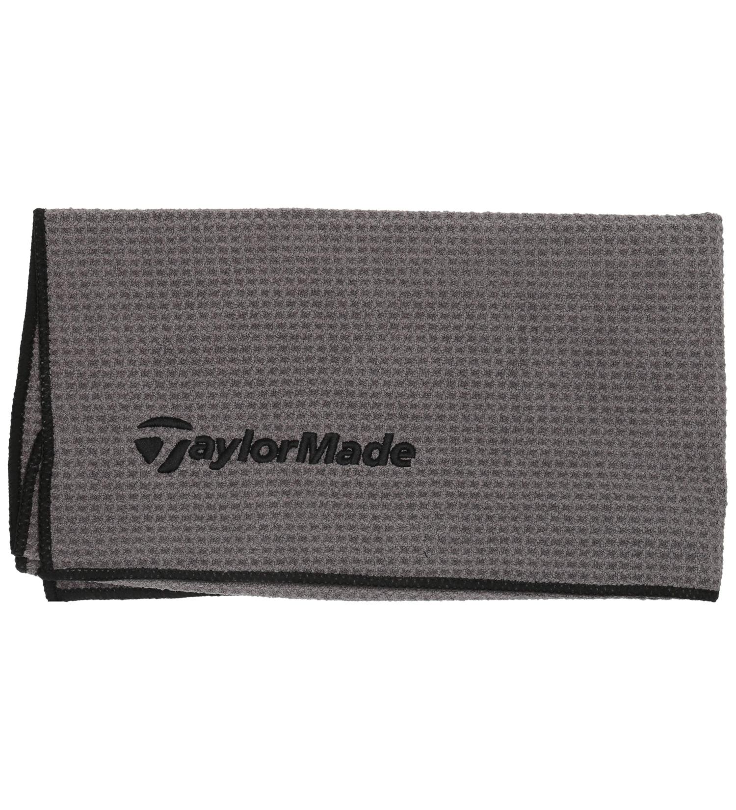 TaylorMade Microfiber Cart Towel (Gray), 15" x 24"