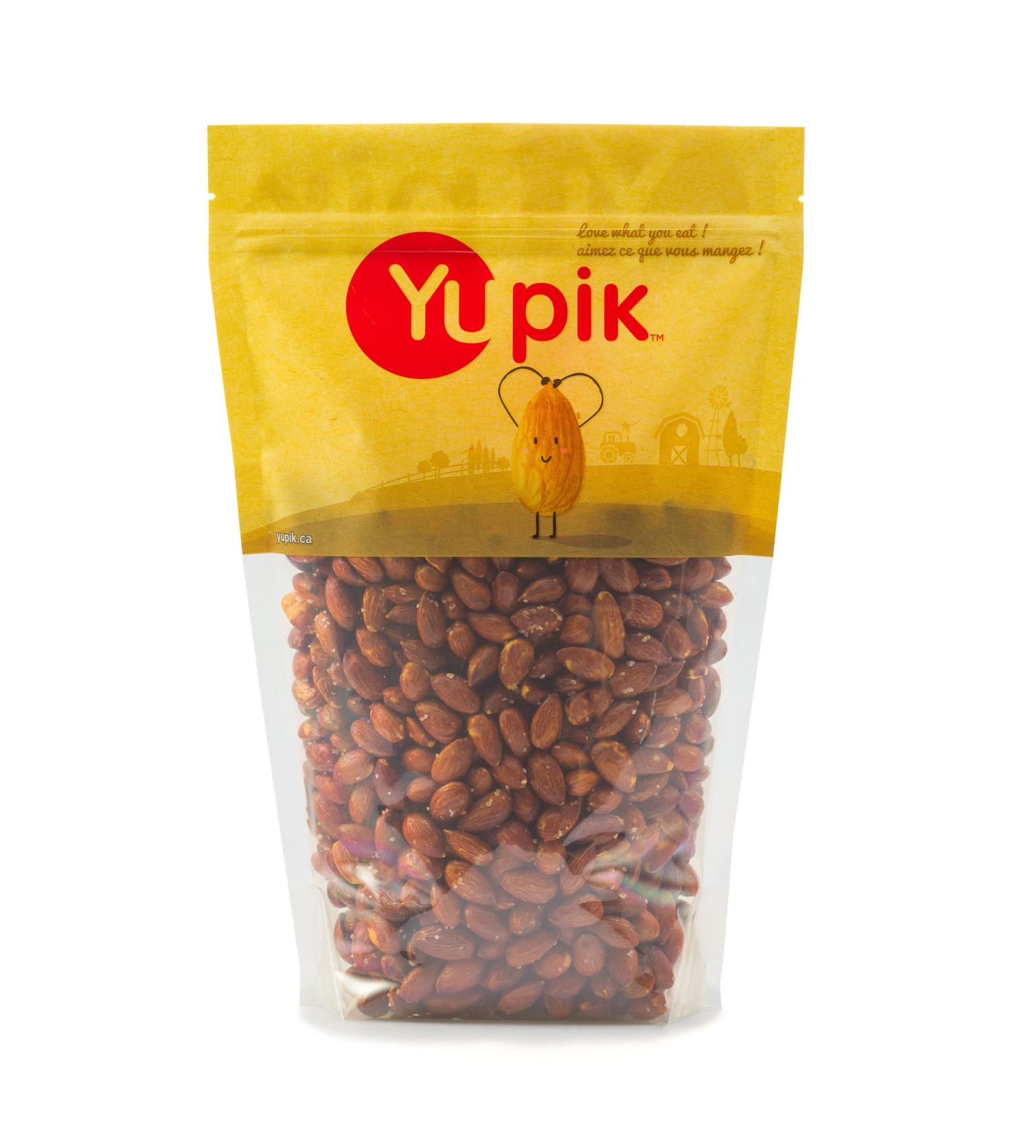 Yupik Lemon and Salt Almonds 1 kg 6 Count Vegan Kosher Savory Snack Salted Almonds Seasoned Nuts Zesty Lemon Flavour Unique Snack Ideal for Game Night or BBQ 6 kg - Buy Online on GoSupps.com