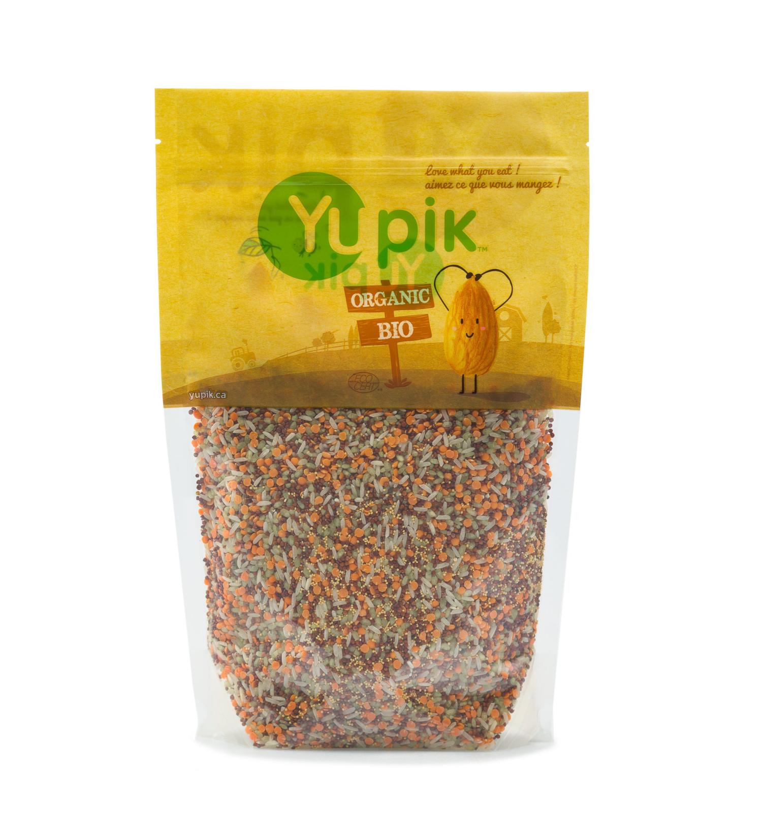 Yupik Organic Quinoa & Bamboo Rice Mix 2.2 lb - Non-GMO, Vegan, Gluten-Free - 2.2 Pound Pack - Buy Online on GoSupps.com