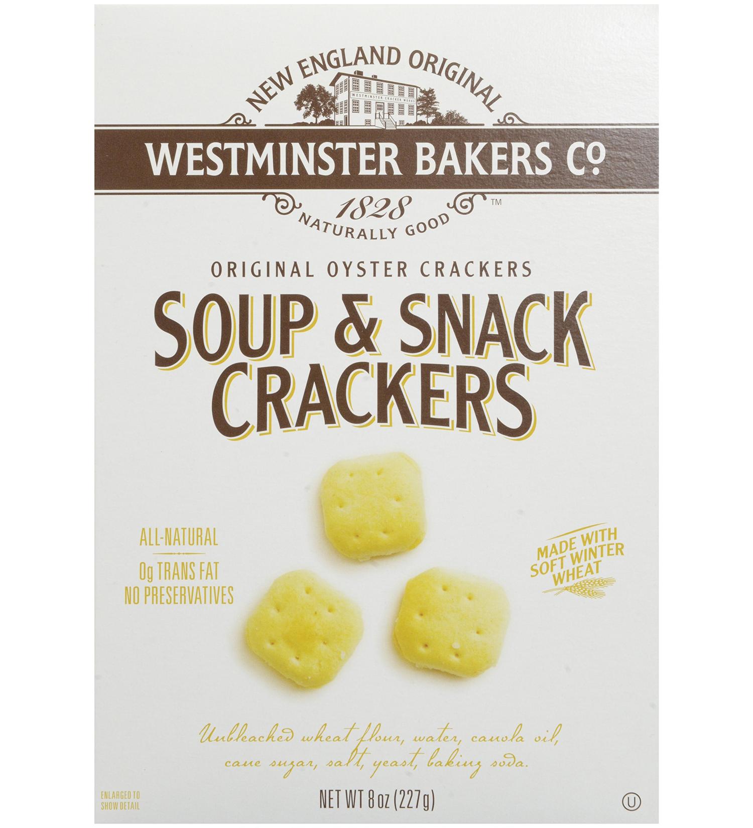 Westminster Baker Company Soup & Snack Crackers 8 oz - Premium Quality - Buy Online on GoSupps.com