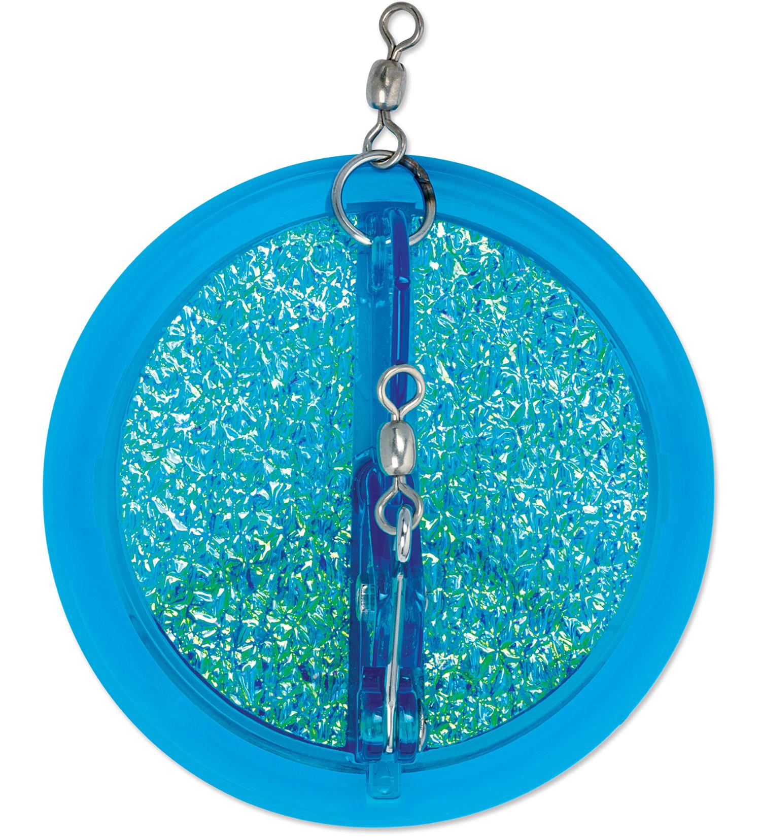Luhr Jensen Magnum Dipsy Diver Fish Candy Blue Uv, 3 1/4 Inch - 2.53 Oz - 35 Feet