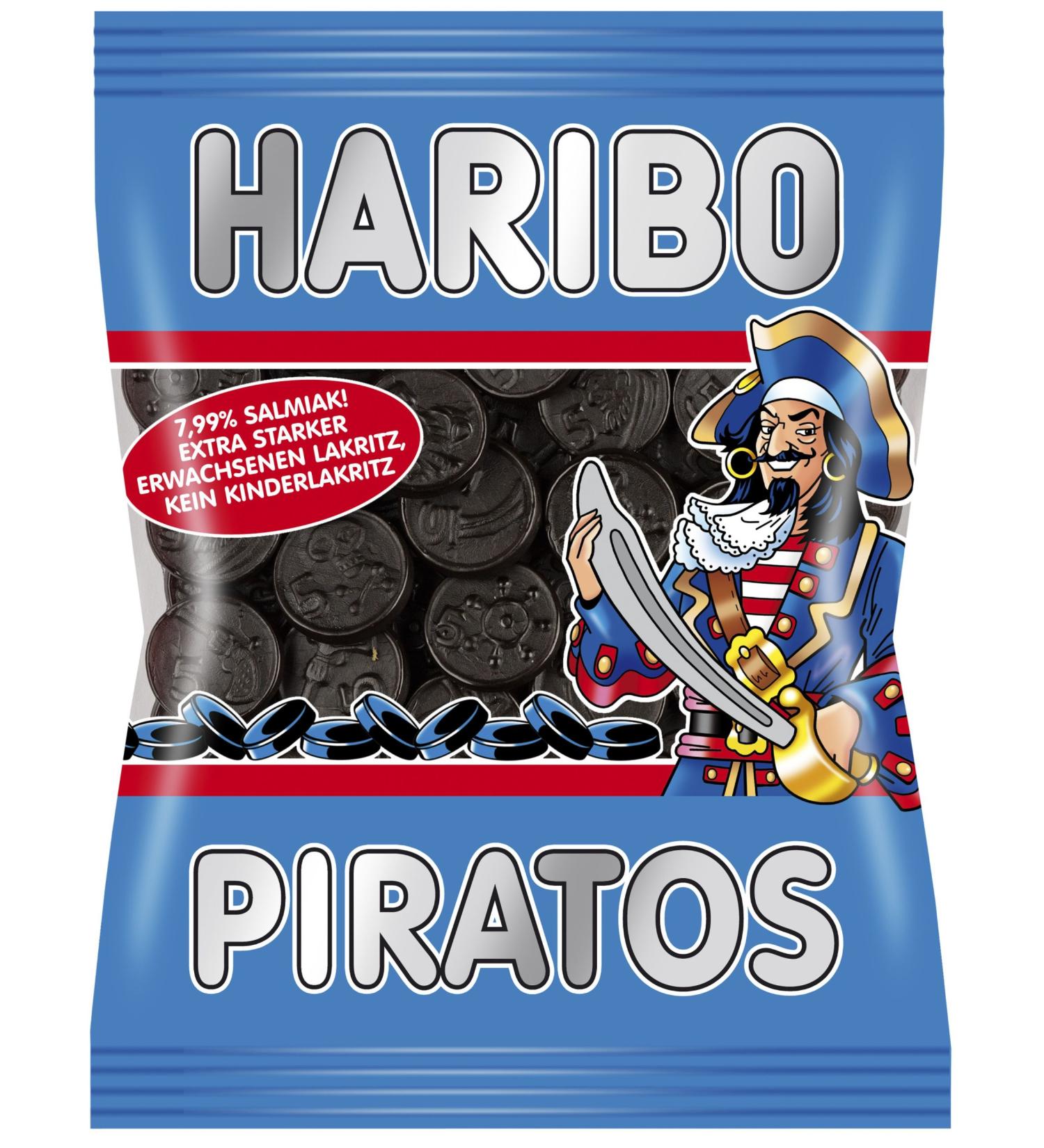 Haribo Piratos pack of 5 (5 x 200 g pack)