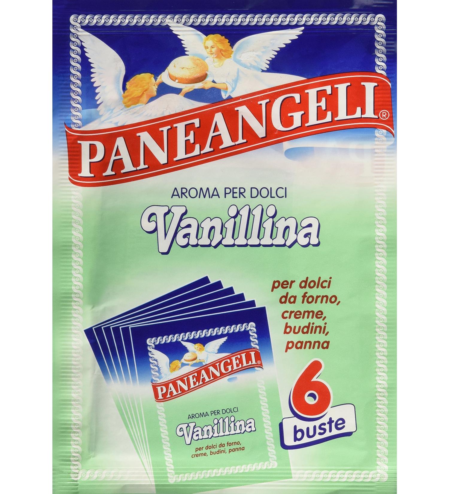 Paneangeli Vanillina - 1 Envelope for 6 Servings | High-Quality Italian Vanilla Powder - Buy Online on GoSupps.com