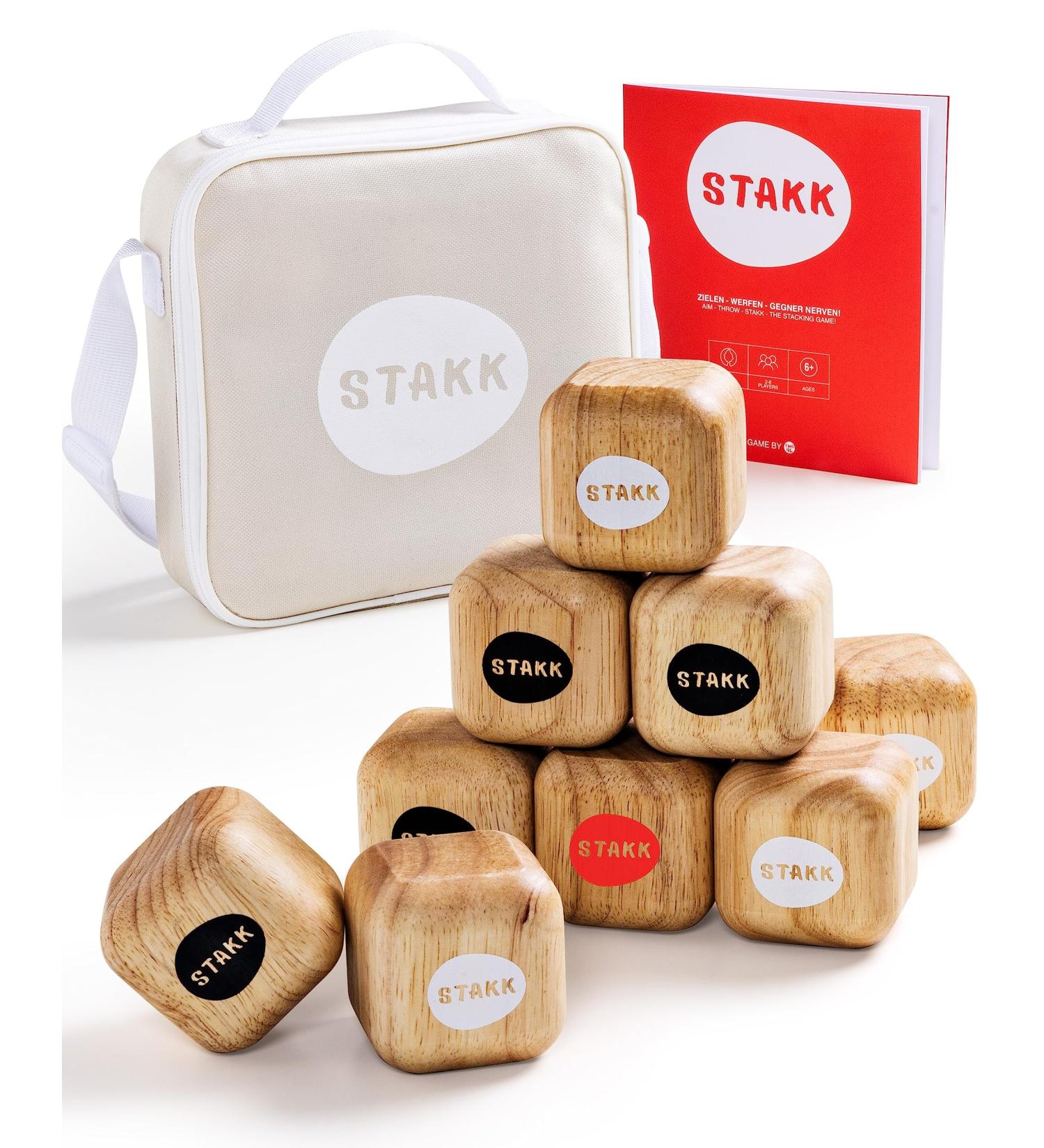 Stakk | Outdoor Litter Game for All Ages | Modern Boccia Boules | Exciting Garden & Beach Fun | Made in Germany - Buy Online on GoSupps.com