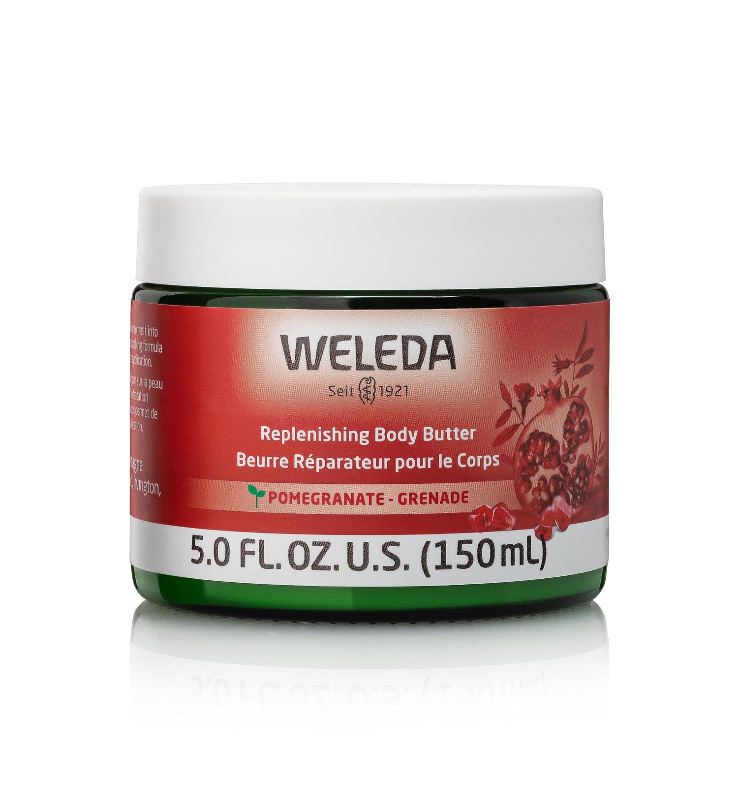 Weleda Replenishing Body Butter - Antioxidant Rich Formula with Pomegranate & Plant Extracts - 5 oz | International Shipping Available - Buy Online on GoSupps.com
