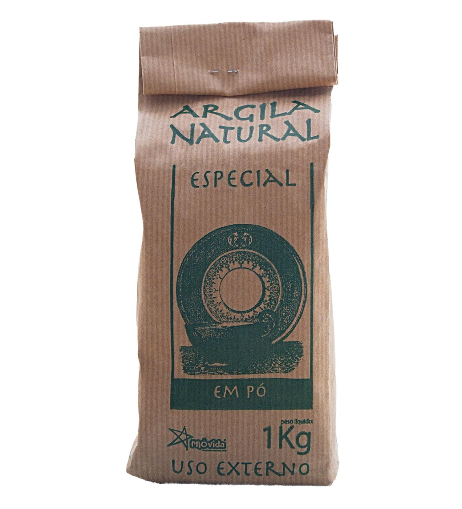 Provida Argila Natural Em P - French Green Clay Powder for Masks & Peels | 100% Natural | 1 kg - Buy Online on GoSupps.com