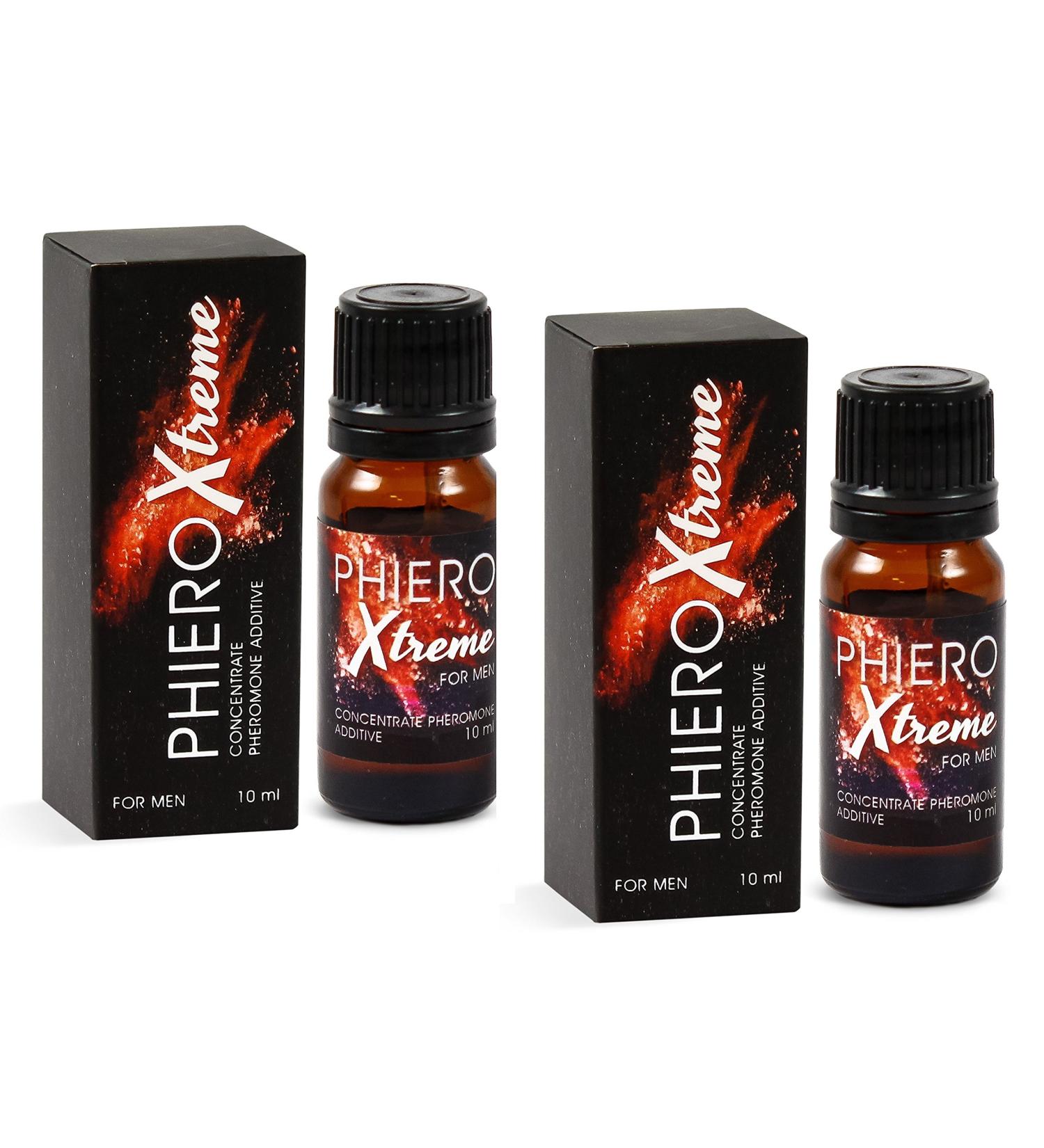 Phiero Xtreme: Powerful concentrated pheromone (Combine Phiero Xtreme with your favorite perfume!) Double Pack