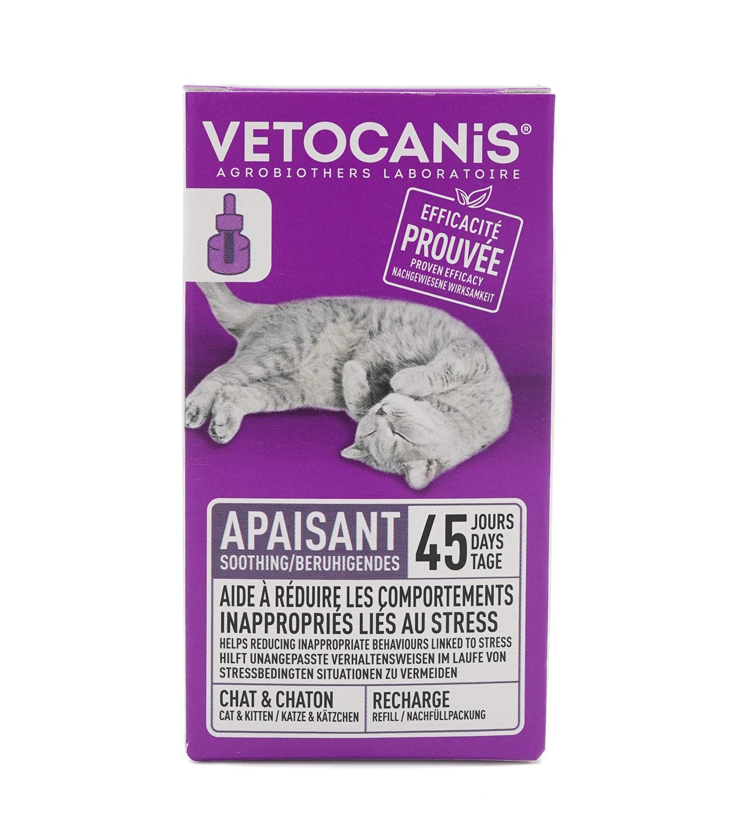 V tocanis Calming Diffuser Refill for Cats - 48 ml - Buy Online on GoSupps.com