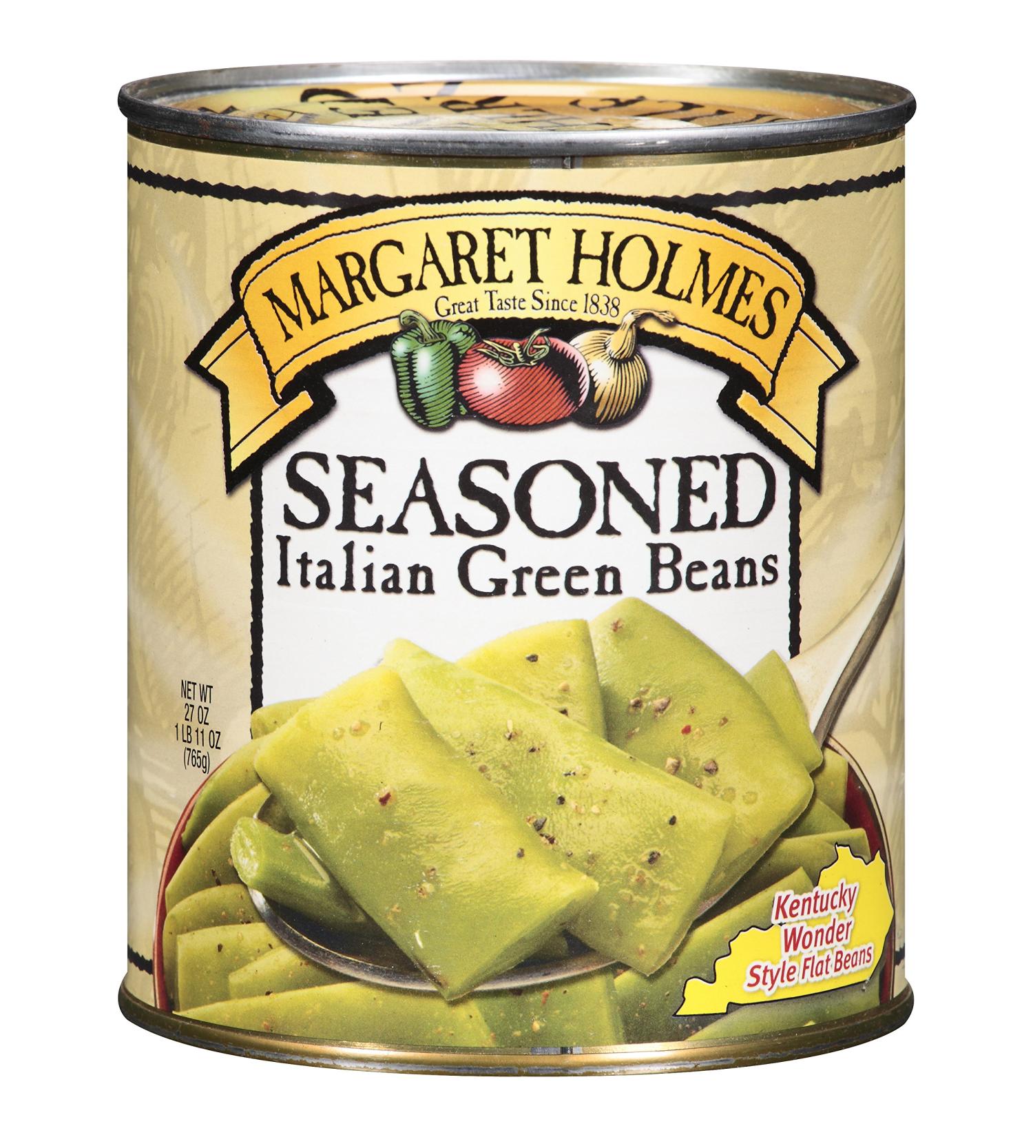MARGARET HOLMES Seasoned Italian Green Beans 27 oz - Pack of 5 - Buy Online on GoSupps.com