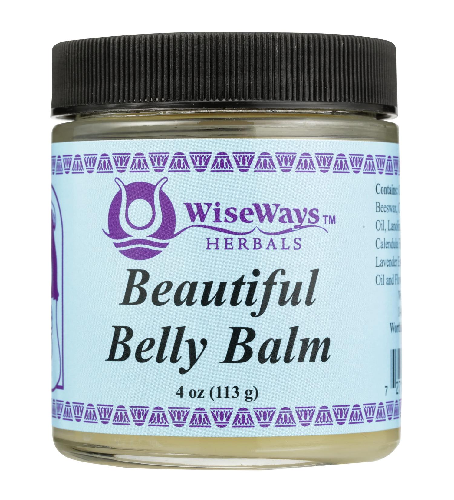 Beautiful Belly Balm 4 OZ | Soothes Stretch Marks & Hydrates Skin | Natural & Organic Ingredients for Moms - Buy Online on GoSupps.com
