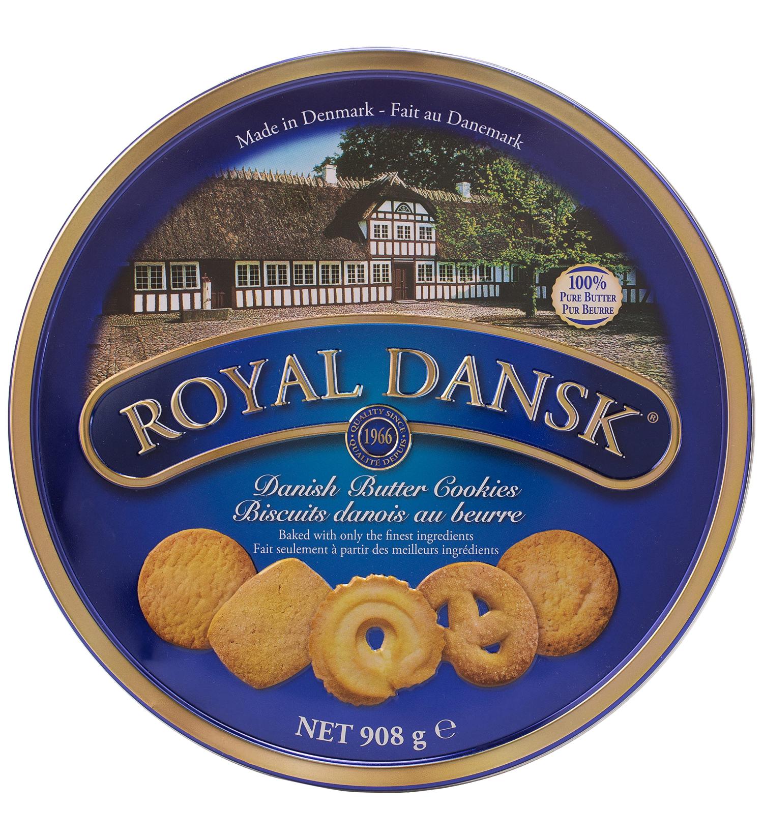 Royal Dansk Danish Butter Cookies 908 Grams - Buy Online on GoSupps.com