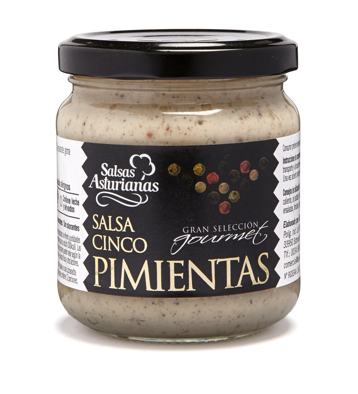 Salsas Asturianas, Sauce 5 Types of Pepper, 190 g