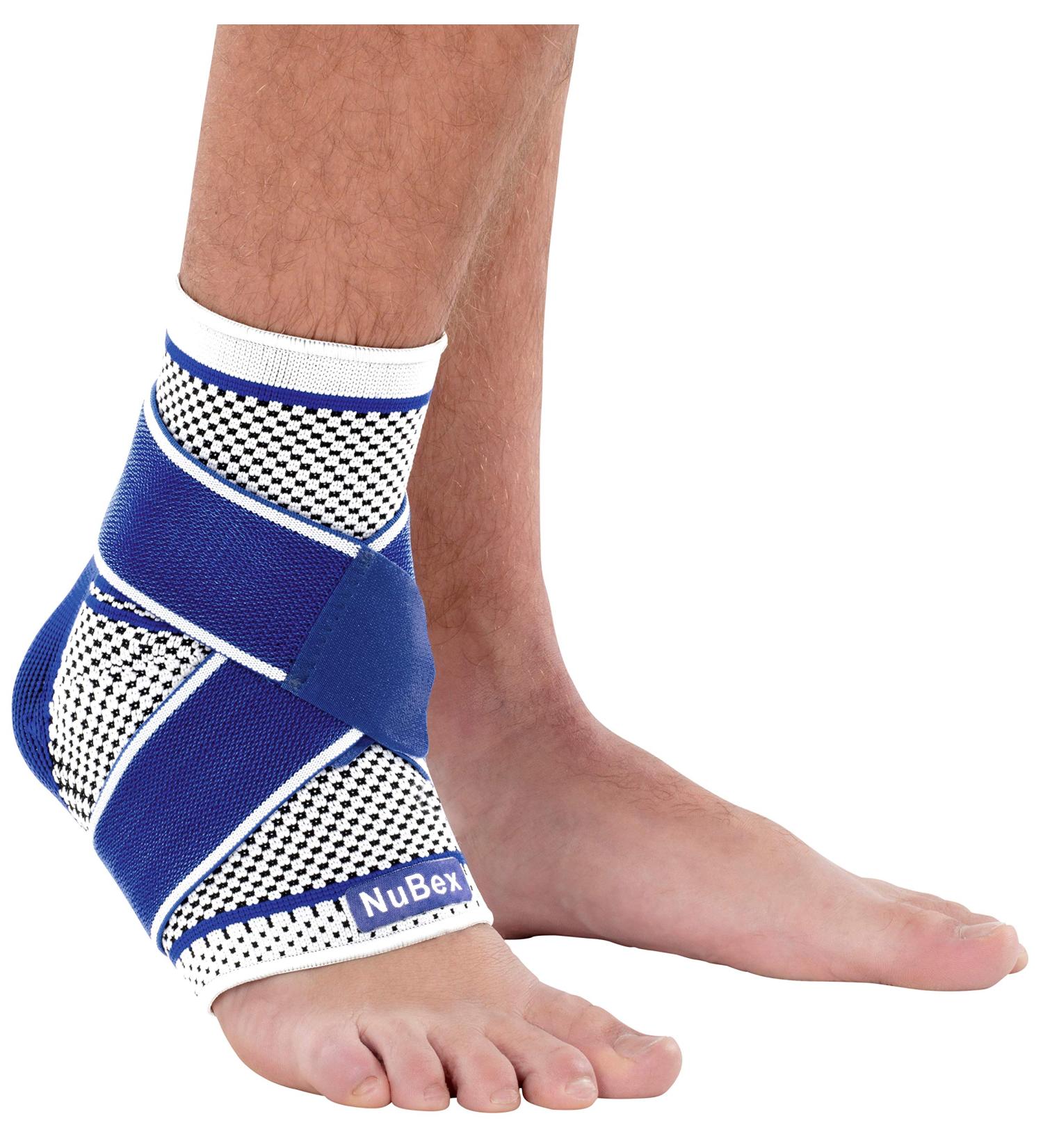 Nutrics Active Foot Support - Unisex Ankle Support with Functional Padding & Belt System - Size S - Buy Online on GoSupps.com