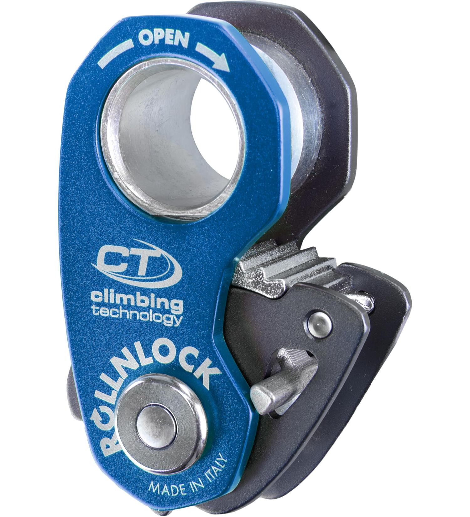 Climbing Technology Rollnlock Unisex-Adult - Anthracite/Electric Blue Lock | One Size | International Shipping Available - Buy Online on GoSupps.com