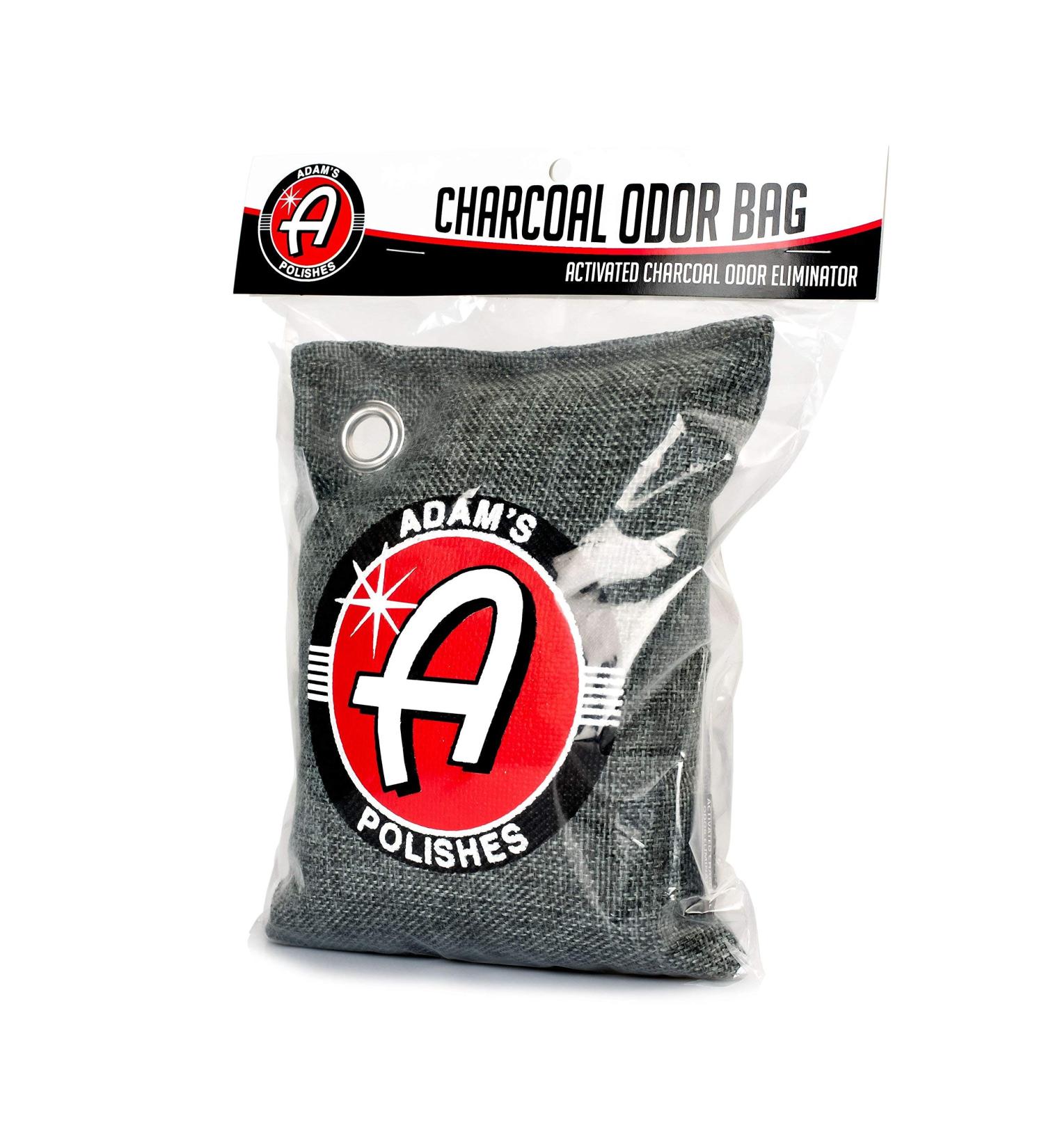 Adam's 500g Odor Eliminator Bag - Natural Premium Charcoal Air Purifying Bag for Cars, Closets, Bathrooms - Absorbs & Eliminates Odors - Fragrance & Chemical Free - Buy Online on GoSupps.com
