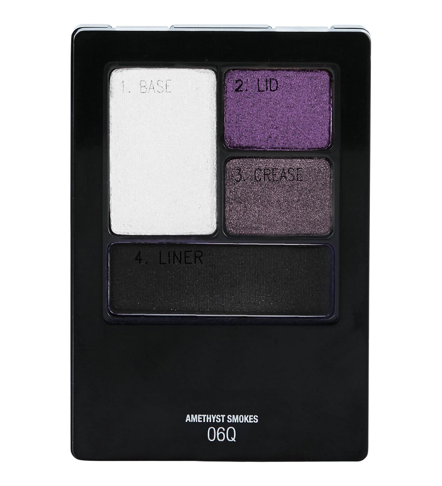 Maybelline New York Expert Wear Eyeshadow Quads Amethyst Smokes 0.17 oz. - Stunning Amethyst Smoky Eye Palette - Buy Online on GoSupps.com