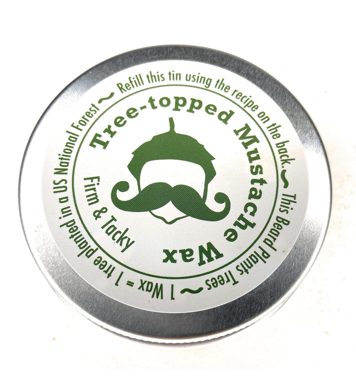 Green Beard Grooming 2oz Tree-Topped Mustache Wax - Tacky Firm Hold - Buy Online on GoSupps.com