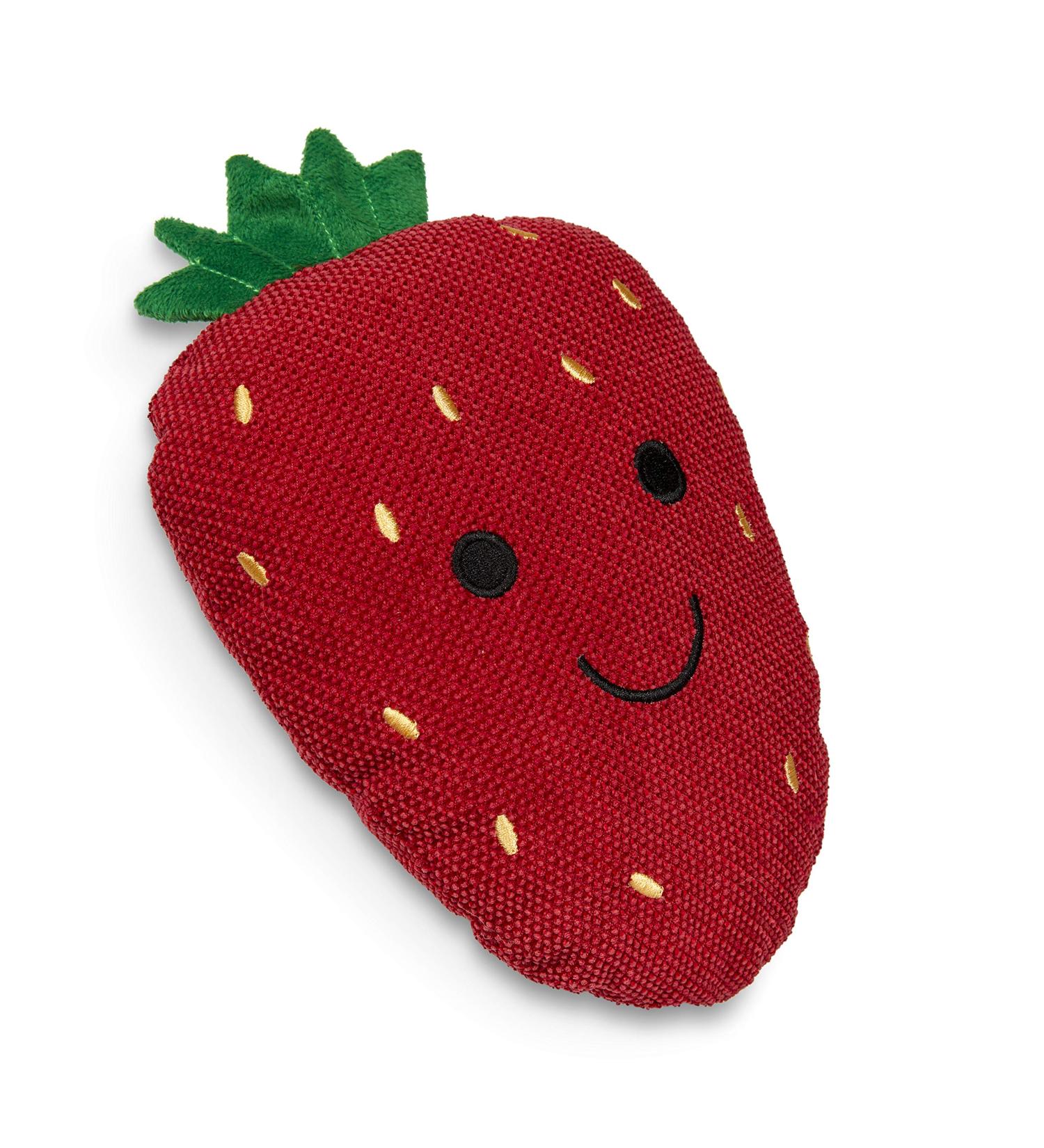 Petface Strawberry Plush Cat Toy - Soft & Engaging Toy for Cats | Ideal for Interactive Play | Shop Internationally - Buy Online on GoSupps.com