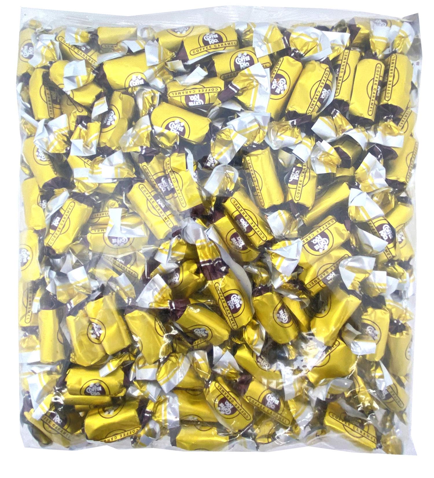 Adams & Brooks Coffee Rio Coffee Candy - 3lb Bag Individually Wrapped Kosher Coffee Caramels - Buy Online on GoSupps.com