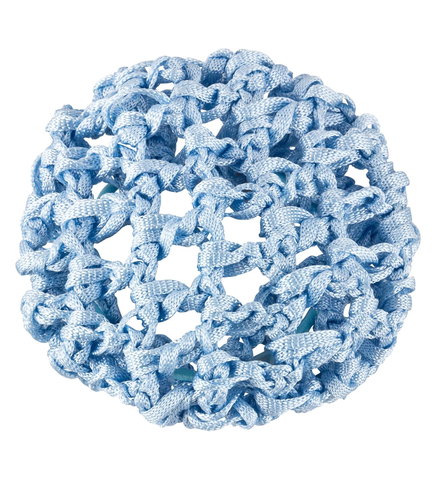 Buy Clara Light Blue Ballet Duttnetz - Perfect Hold for Kids | 1 Piece Dance Pattern Rubber Band - Buy Online on GoSupps.com