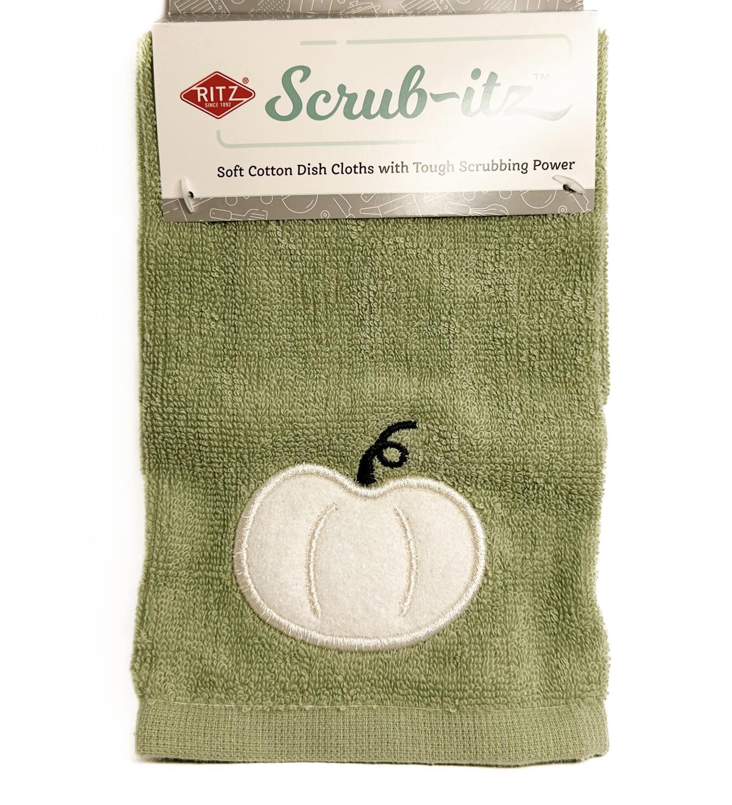 Green & White Pumpkin Scrub-Itz (2 Piece)
