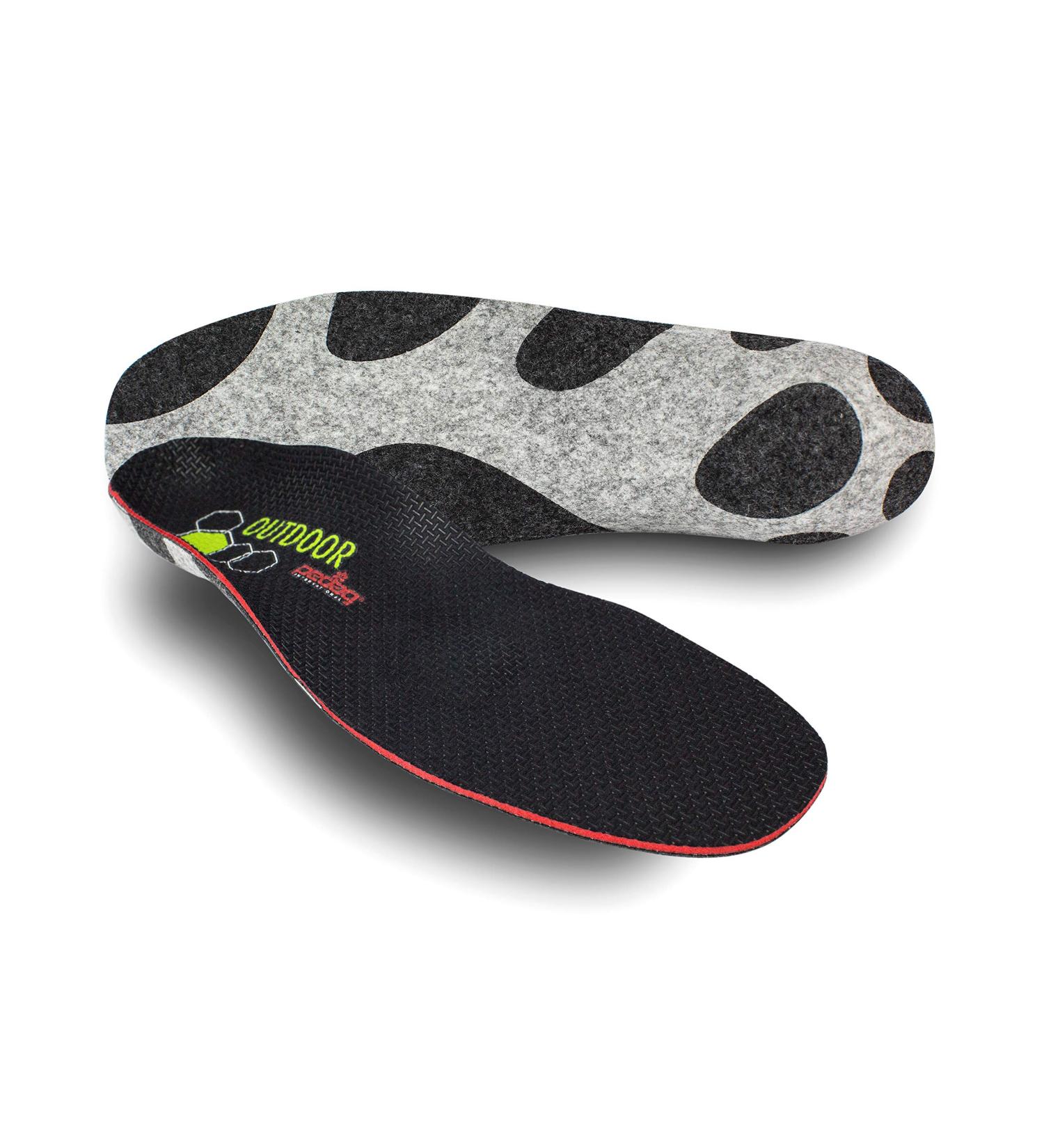 Pedag SPORTSLINE Outdoor Insole - Durable Hiking Insoles with Arch Support | Size 11M/12M (EU 44/45) | Hand Washable & Breathable for Increased Performance and Reduced Foot Fatigue - Buy Online on GoSupps.com