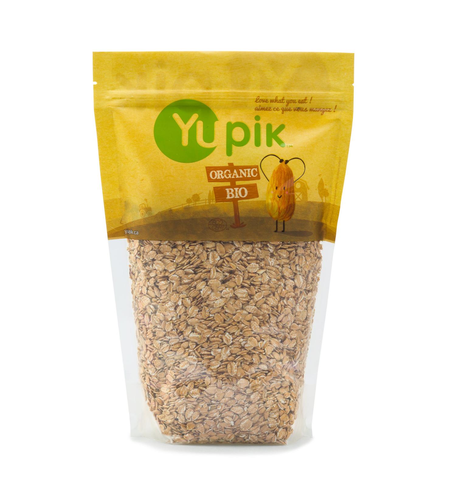 Yupik Organic Spelt Flakes 2.2 lb - Non-GMO Vegan | Buy Online - Buy Online on GoSupps.com