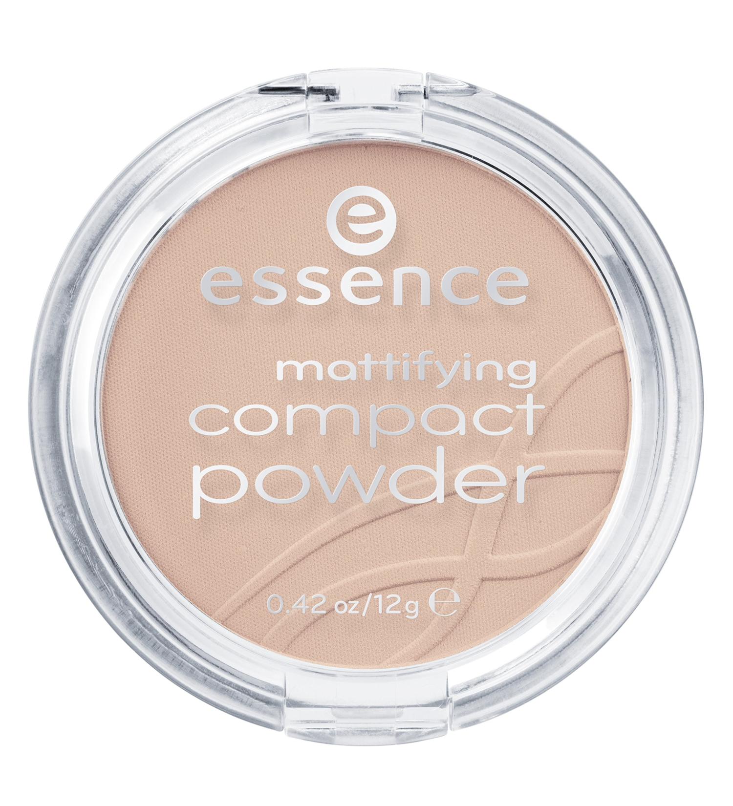 essence - powder - mattifying compact powder - 01 natural beige nude 12 g (1 pack)