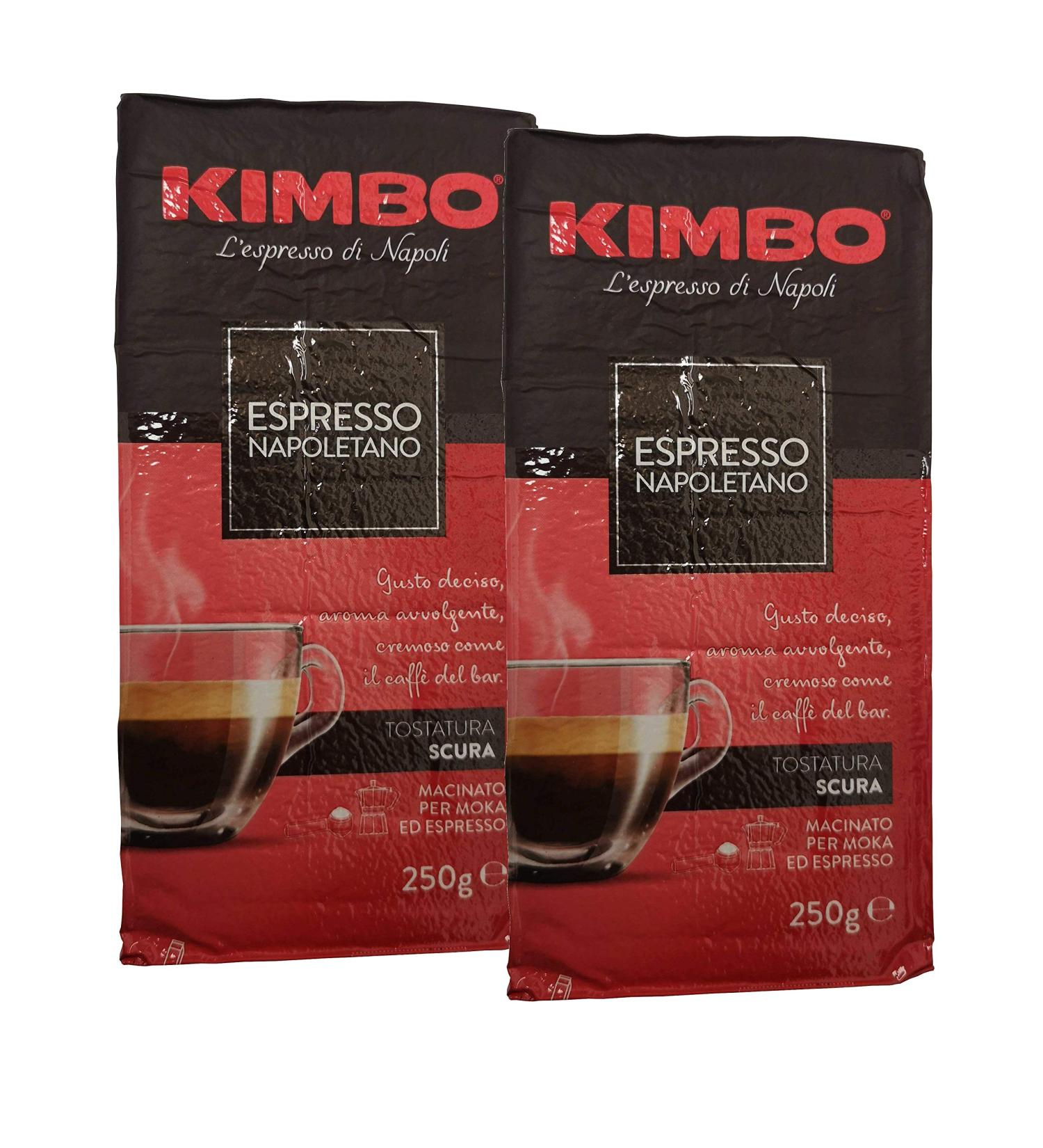 Kimbo - Neapolitan espresso coffee - (2 x 250g)