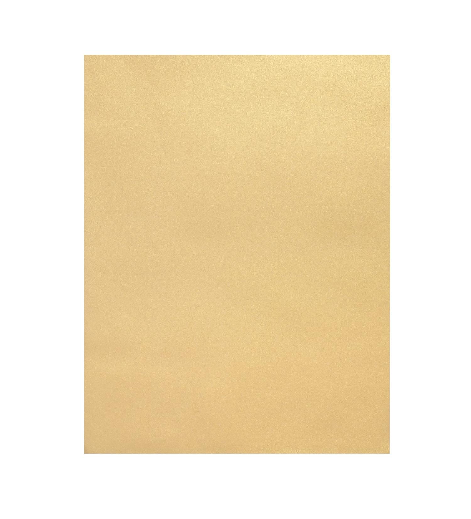 Quotidian Pale Gold Vellum Paper Sheets 8.5x11 inch 100gsm - Pack of 50 | Translucent Printable Tracing Paper for Sketching and Drawing - Buy Online on GoSupps.com