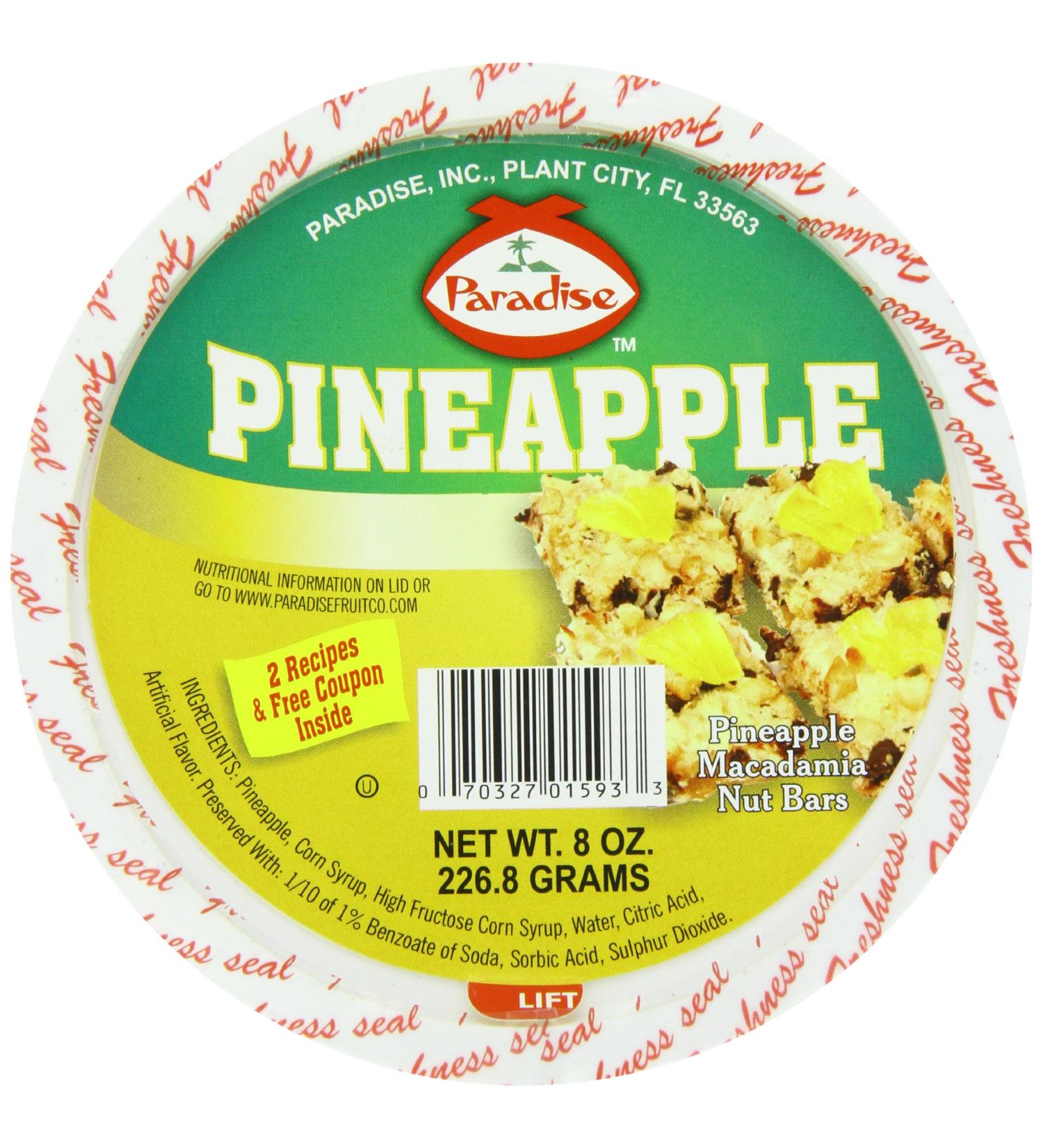 Paradise Pineapple Wedges - Premium Quality, Freshly Cut Fruit Snack - Buy Online on GoSupps.com