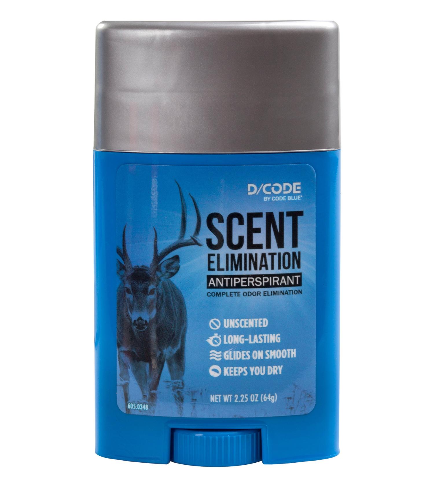 CODE Blue Scent Elimination Antiperspirant 2.25 oz - Unscented - Buy Online on GoSupps.com