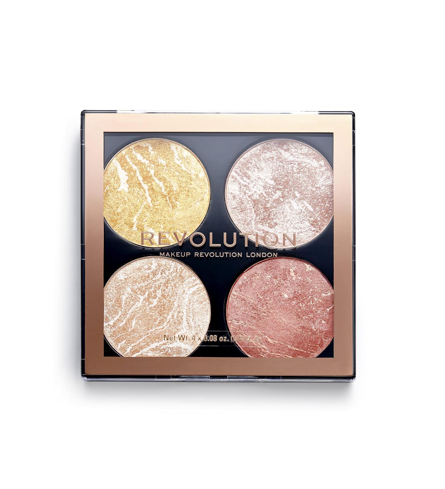 Makeup Revolution Cheek Kit - Make It Count | 4 Shades 8.8g | International Shipping Available - Buy Online on GoSupps.com