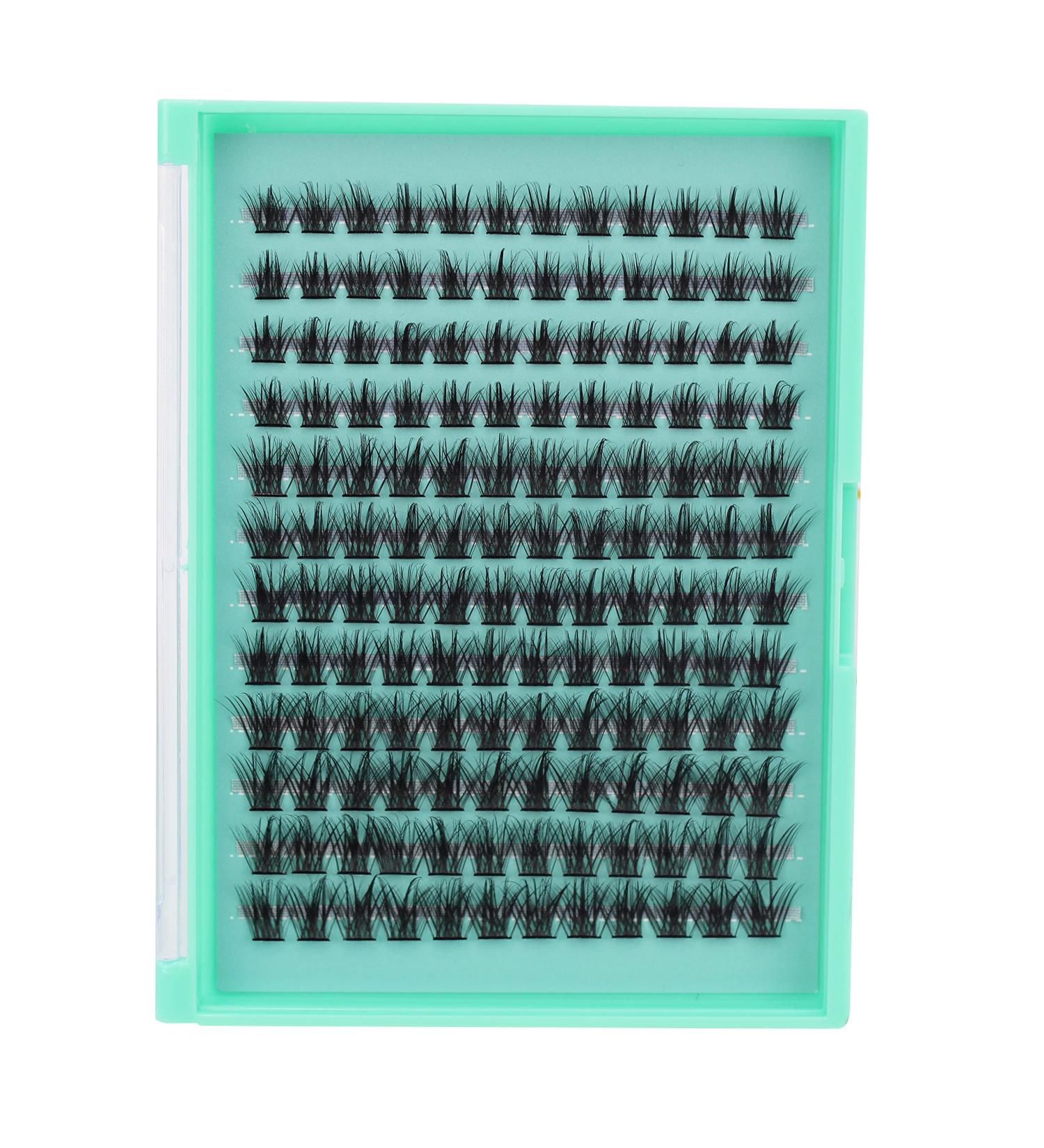 Buy Bodermincer Nature D Curl False Lashes - Mixed Length Eyelash Clusters (10-20mm) for Stunning Volume | International Shipping Available - Buy Online on GoSupps.com