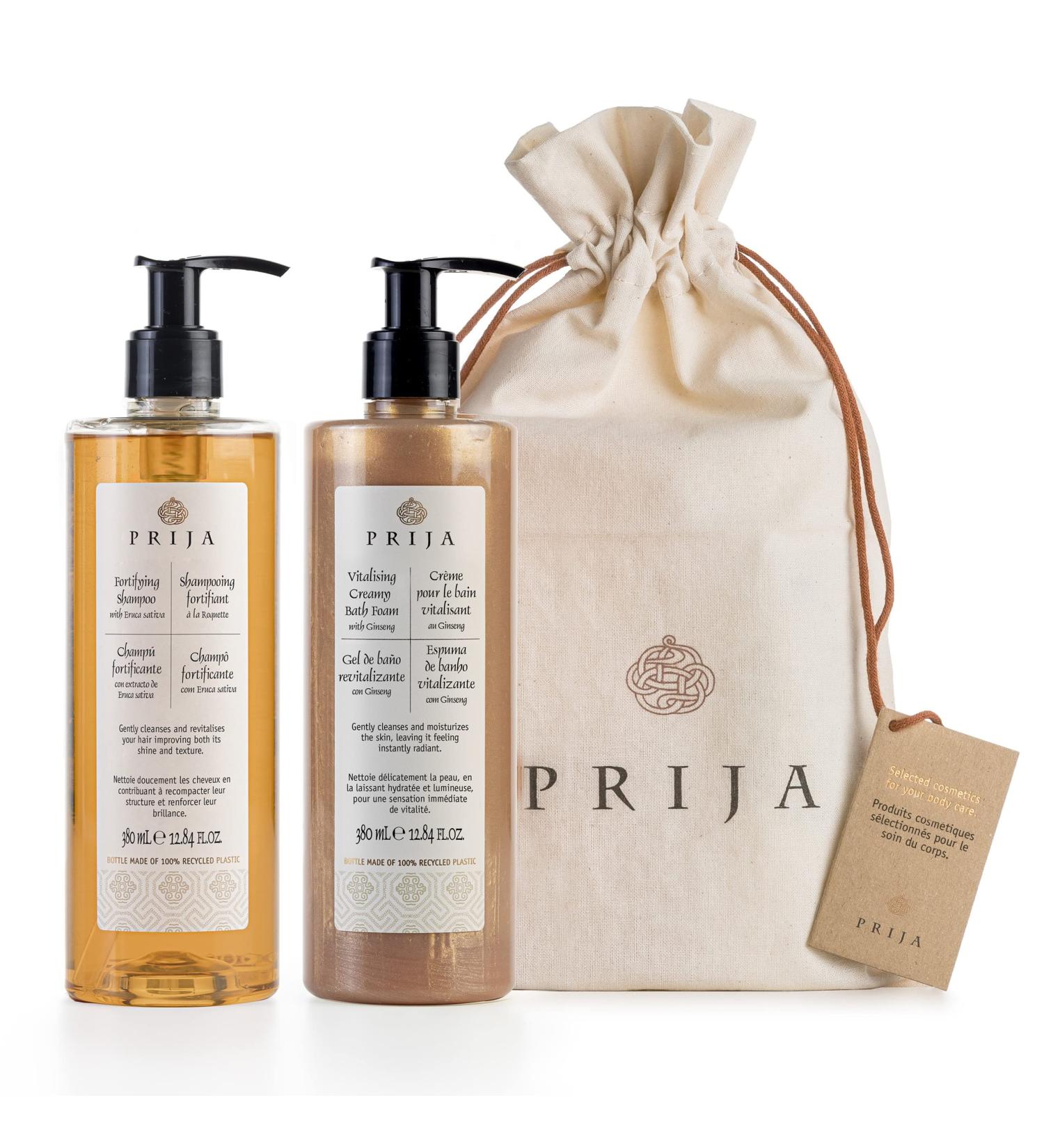  sarcia.eu sarcia.eu Prija Gift Set Body and Hair Foaming Bath Creamy Strengthening Shampoo - Buy Online on GoSupps.com