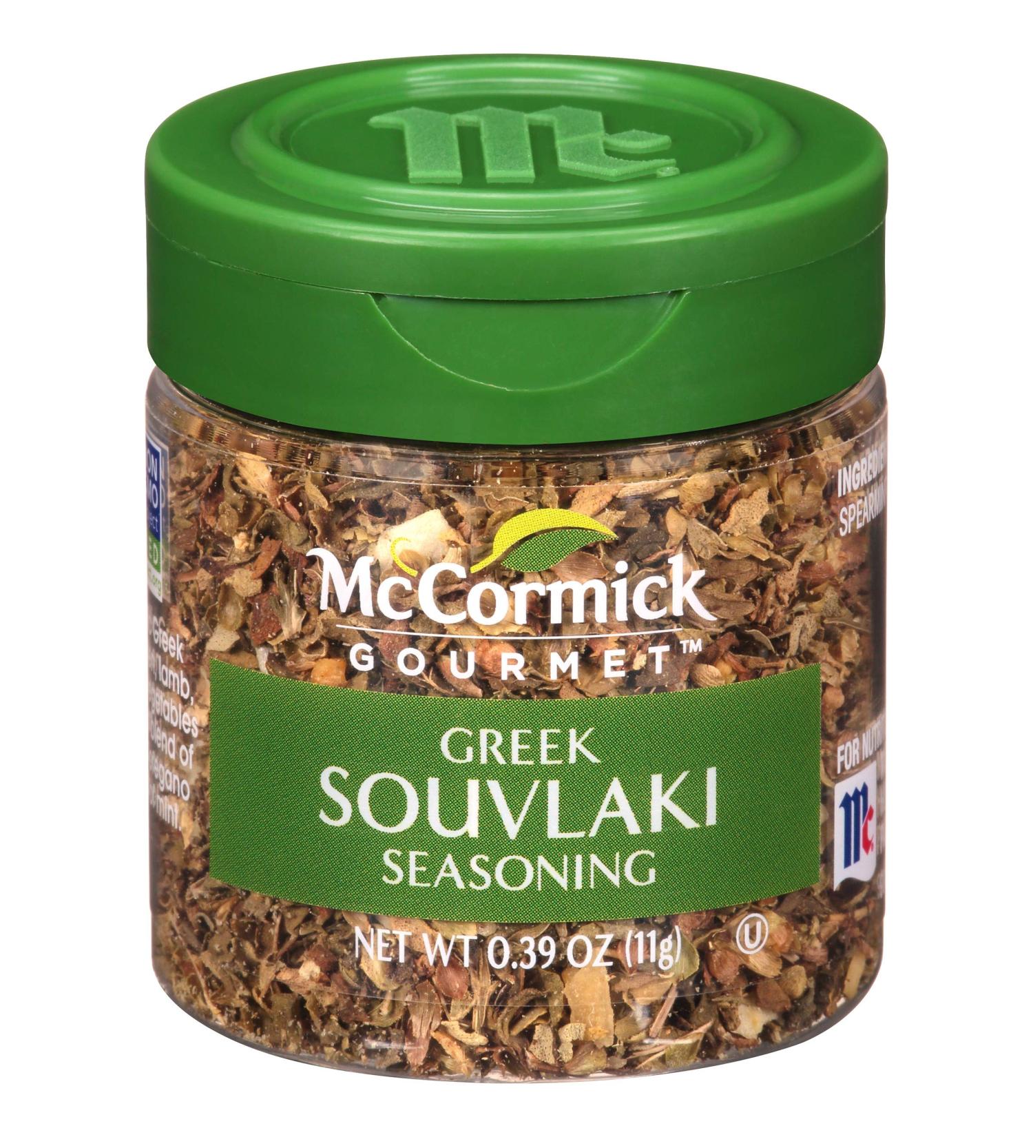 McCormick Gourmet Greek Souvlaki Seasoning - 6 Count Pack | Authentic Blend | Savory Flavors - Buy Online on GoSupps.com