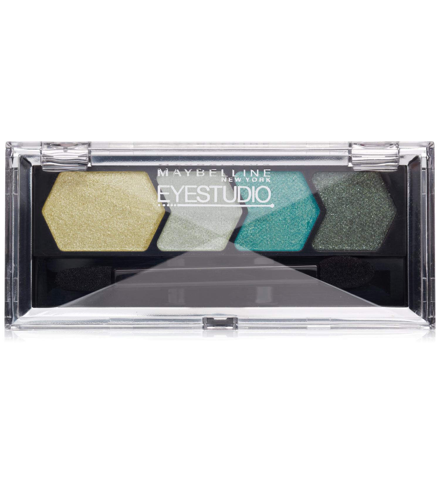 Maybelline Silk Eyeshadow Quad in Gutsy Green - 0.09 oz - Buy Online on GoSupps.com