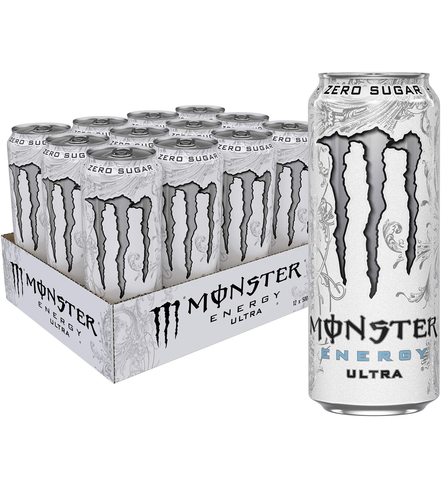  Monster Monster Energy Ultra Cans 12 x 500 ml - Buy Online on GoSupps.com