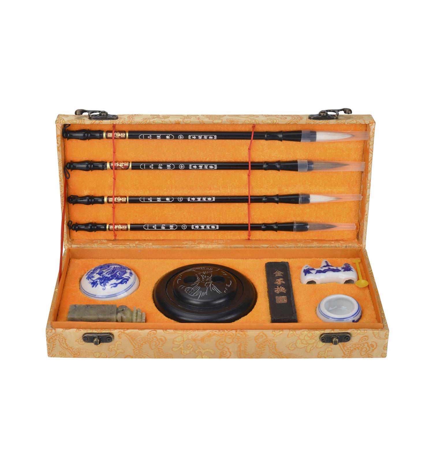 I-MART Chinese Calligraphy Brush & Sumi Water Writing Set - Perfect for Kanji Painting - Buy Online on GoSupps.com
