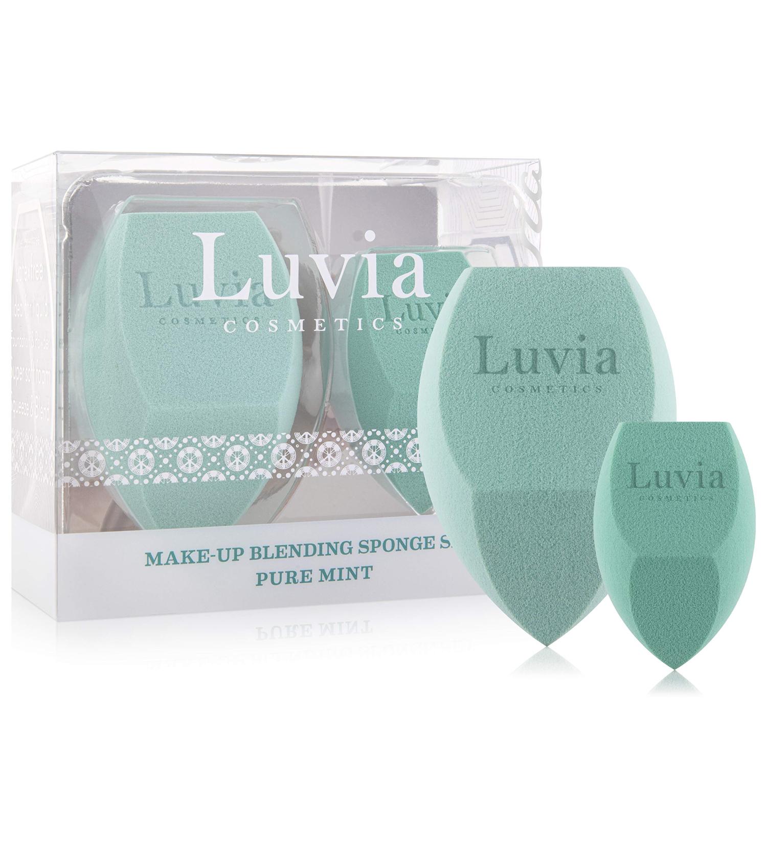 Luvia Beauty Blender Sponge Set - Pure Mint Make-Up Eggs for Face & XXL Body Blending | Flawless Finish - Buy Online on GoSupps.com