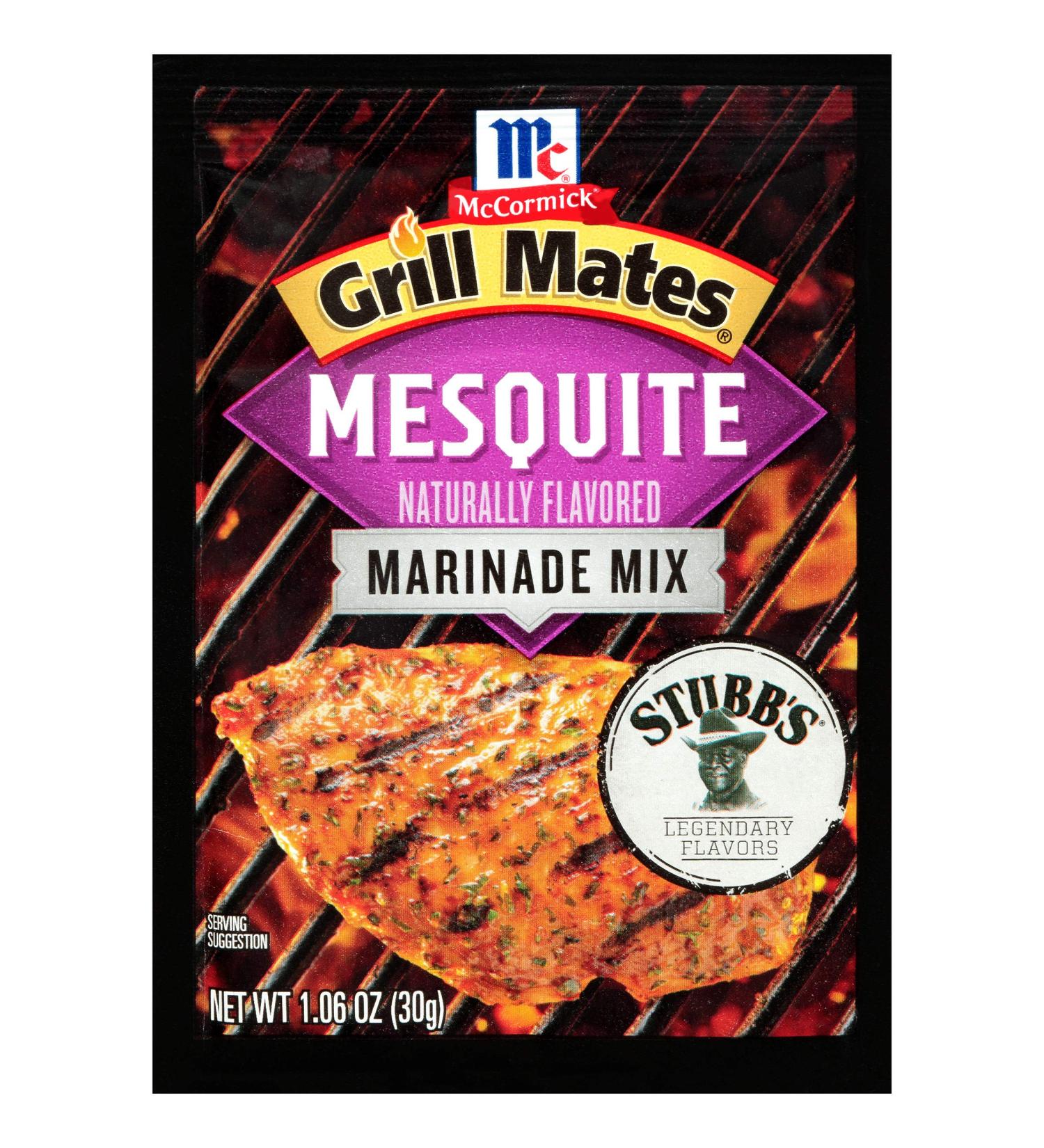 McCormick Grill Mates Mesquite Marinade Mix 1.06 oz - Pack of 12 - Buy Online on GoSupps.com