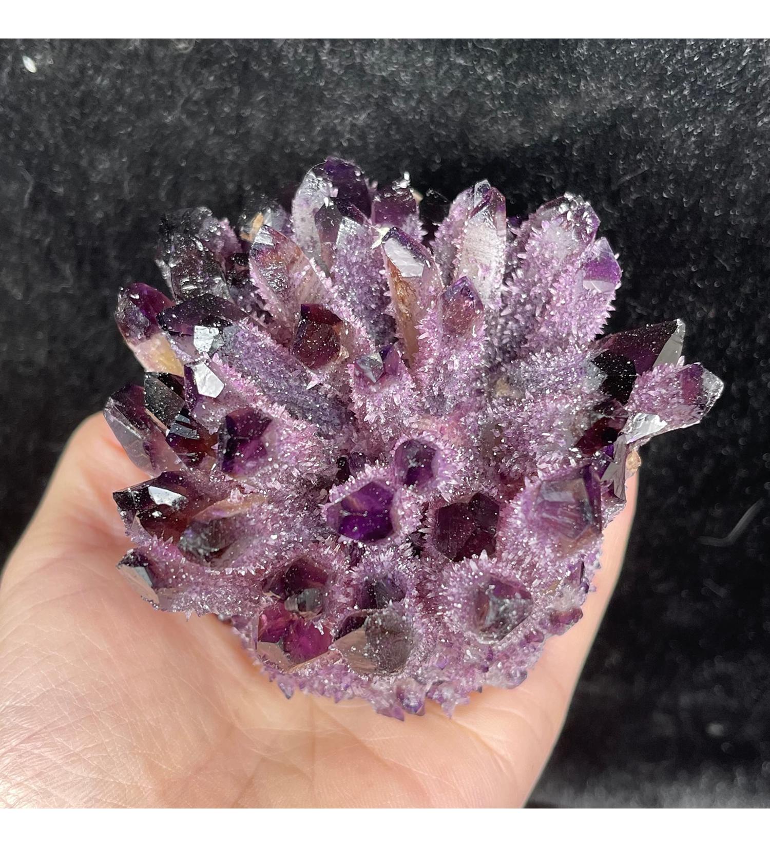 Natural Crystal Rough Natural Crystal 1Pcs Natural Purple Ghost Phantom Quartz Crystal Cluster Rock Stones and Crystals Specimen Home Deco (Color : 450-500g) - Buy Online on GoSupps.com