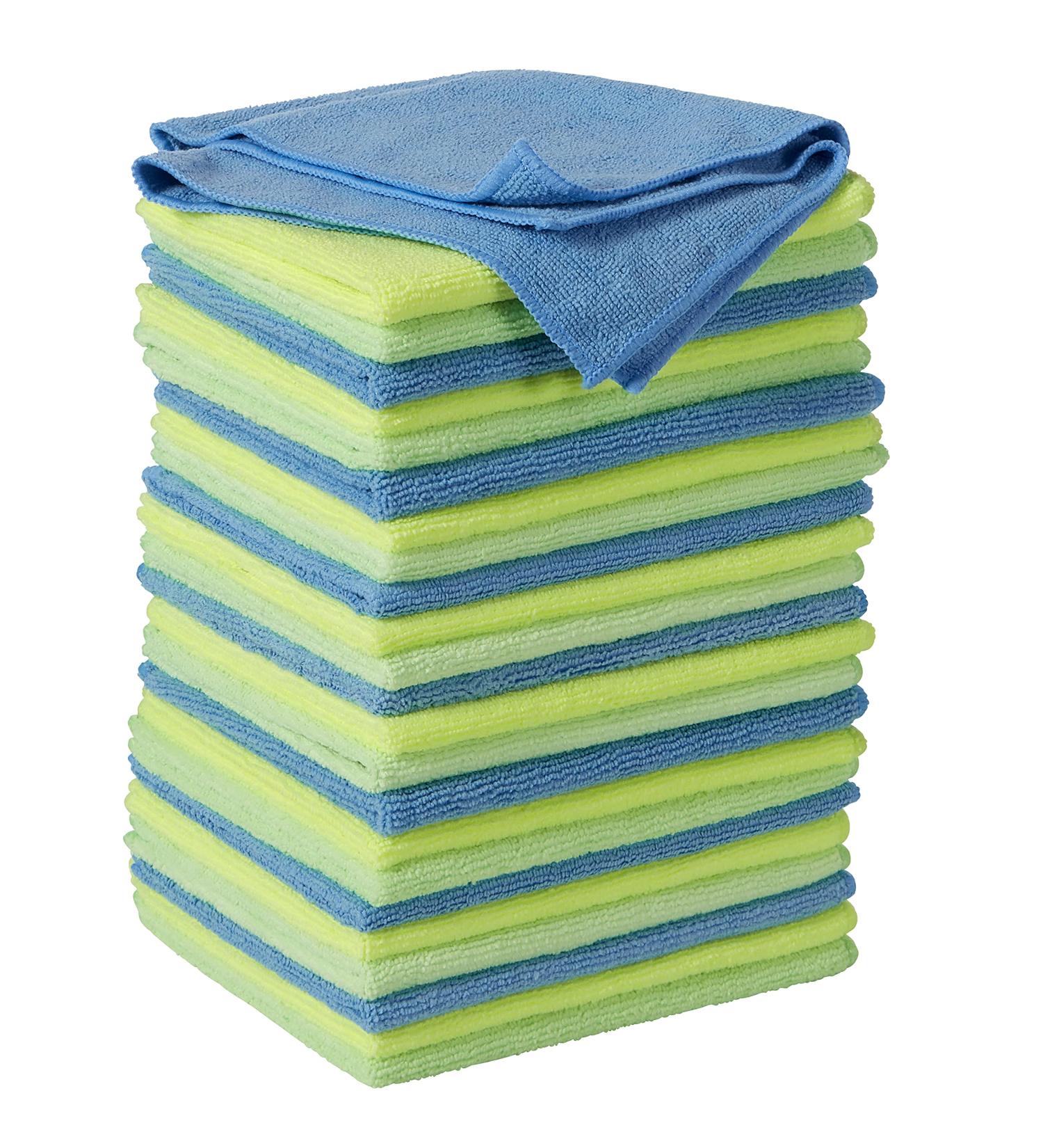 Zwipes 924 Microfiber Cleaning Cloths 24-Pack - Premium Cleaning Cloths for Household & Car - 24 Pack - Buy Online on GoSupps.com