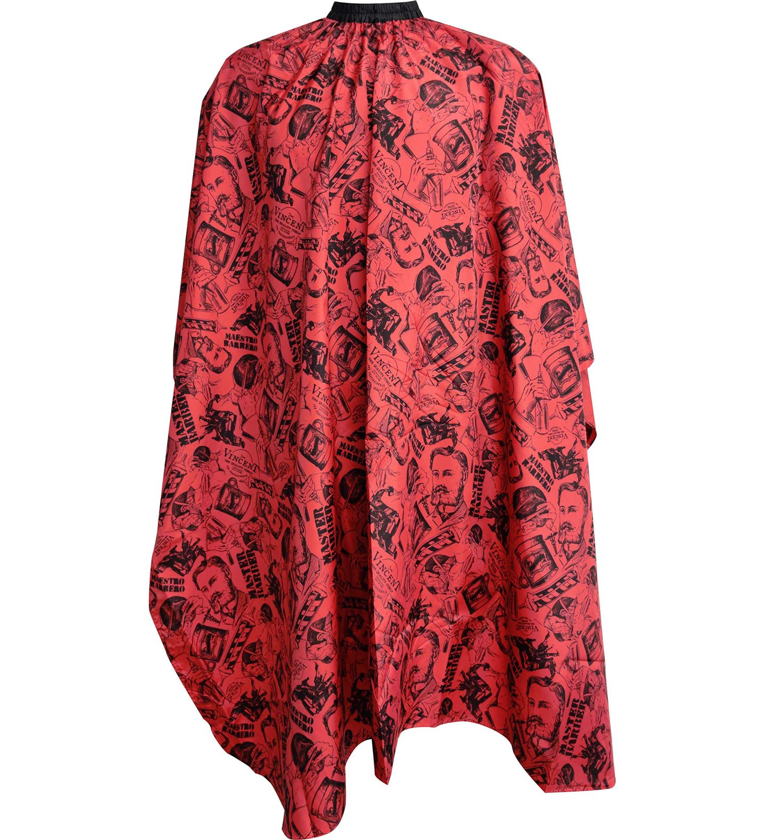 Vincent Nostalgic Cutting Cape (Red)