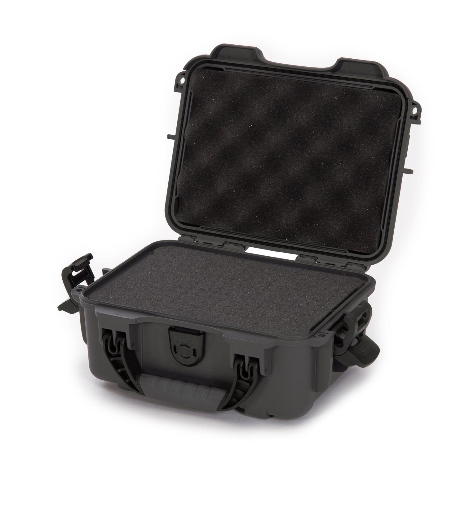 Nanuk 904 Waterproof Hard Case with Cubed Foam Insert - Graphite | Durable Protection for Valuables - Buy Online on GoSupps.com