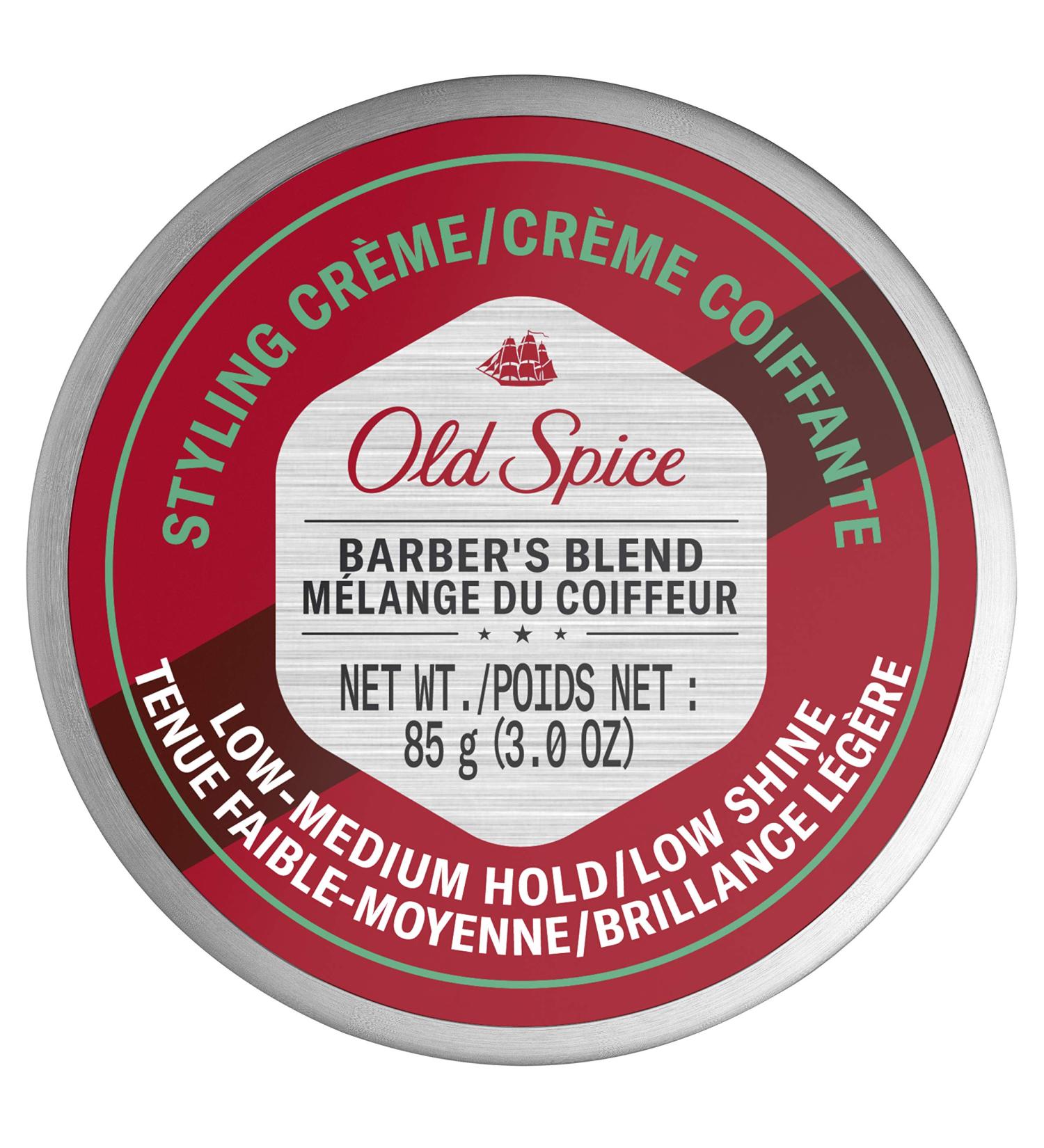 Old Spice Barber's Blend Styling Cream for Men Infused With Aloe 85 Grams - Buy Online on GoSupps.com