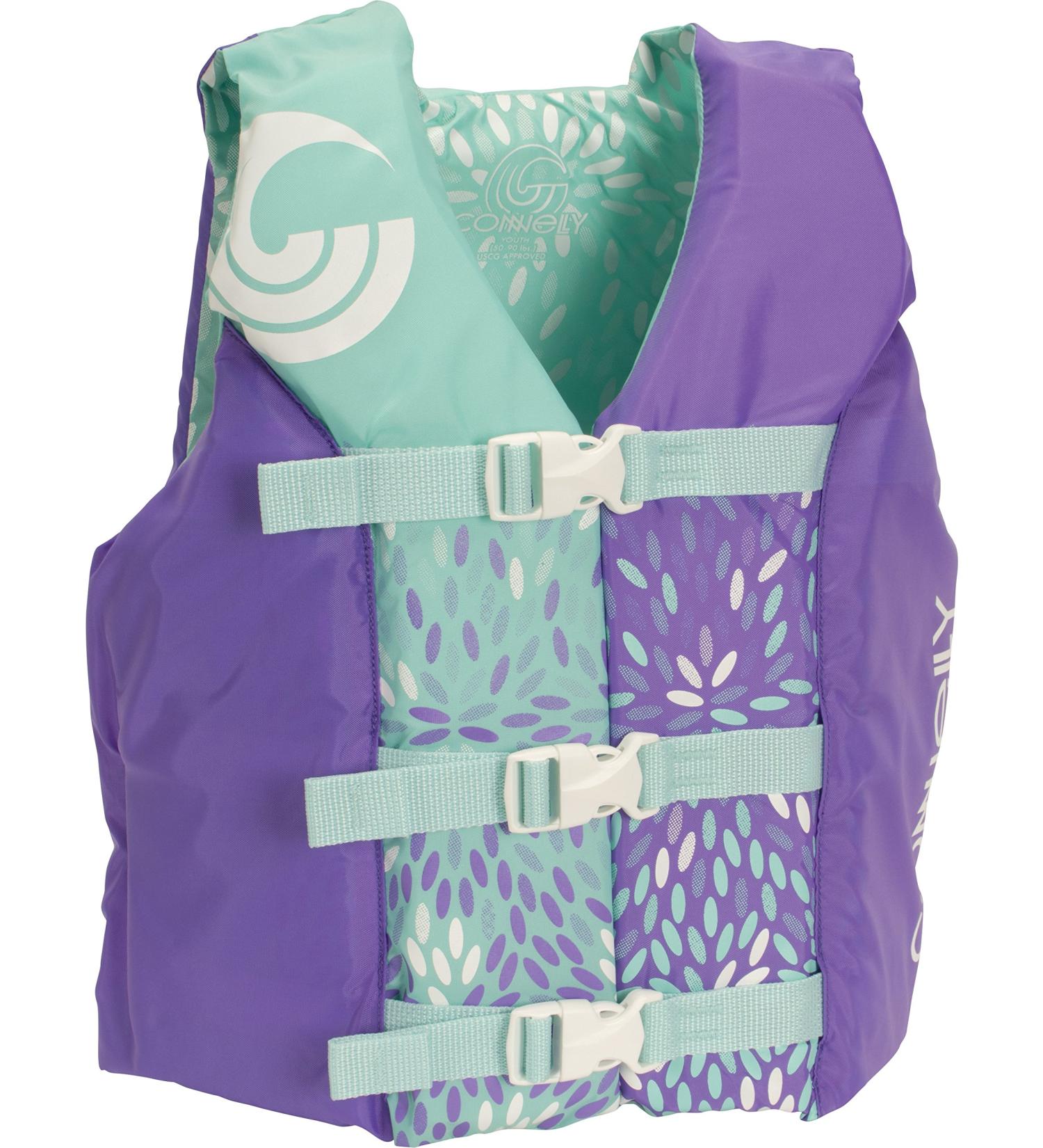 CWB Connelly Youth Nylon Vest, 24"-29" Chest 50-90Lbs, Girl Tunnel