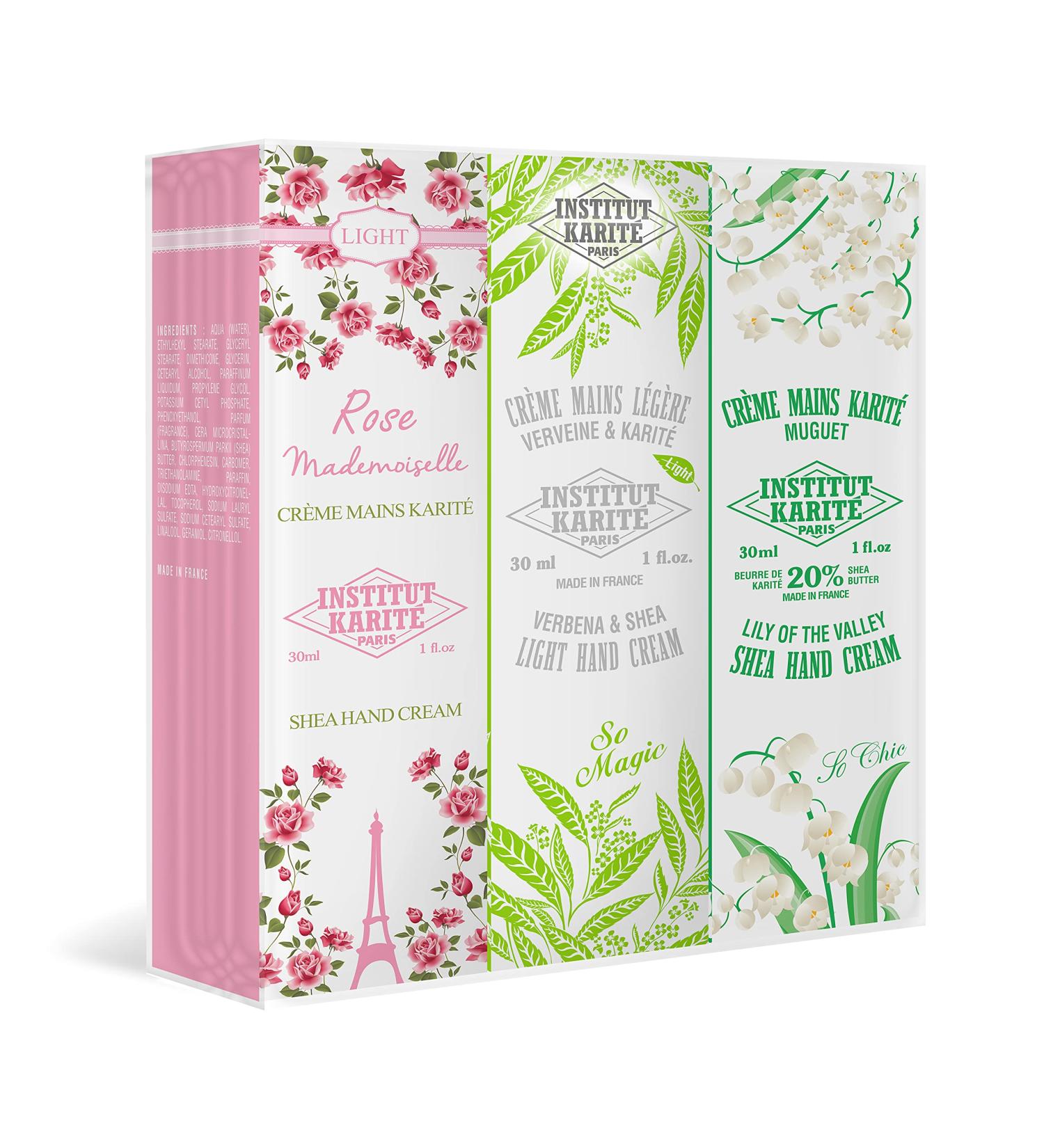 Institut Karite Paris 3 Pieces Shea Hand Cream Travel Kit - Buy Online on GoSupps.com